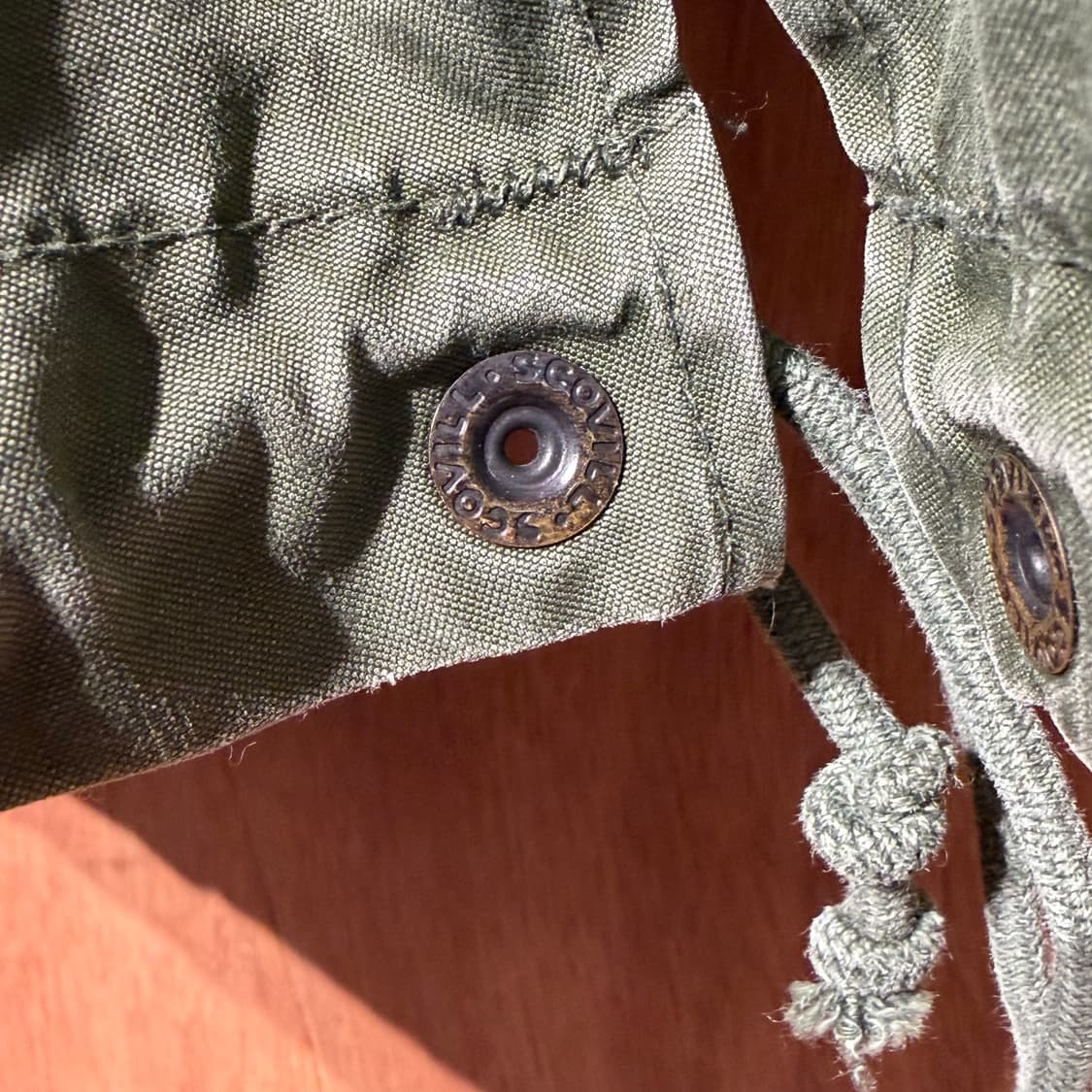 미군 오리지널 80s M-65 피쉬테일 파카 L 수선 100 상품이미지6