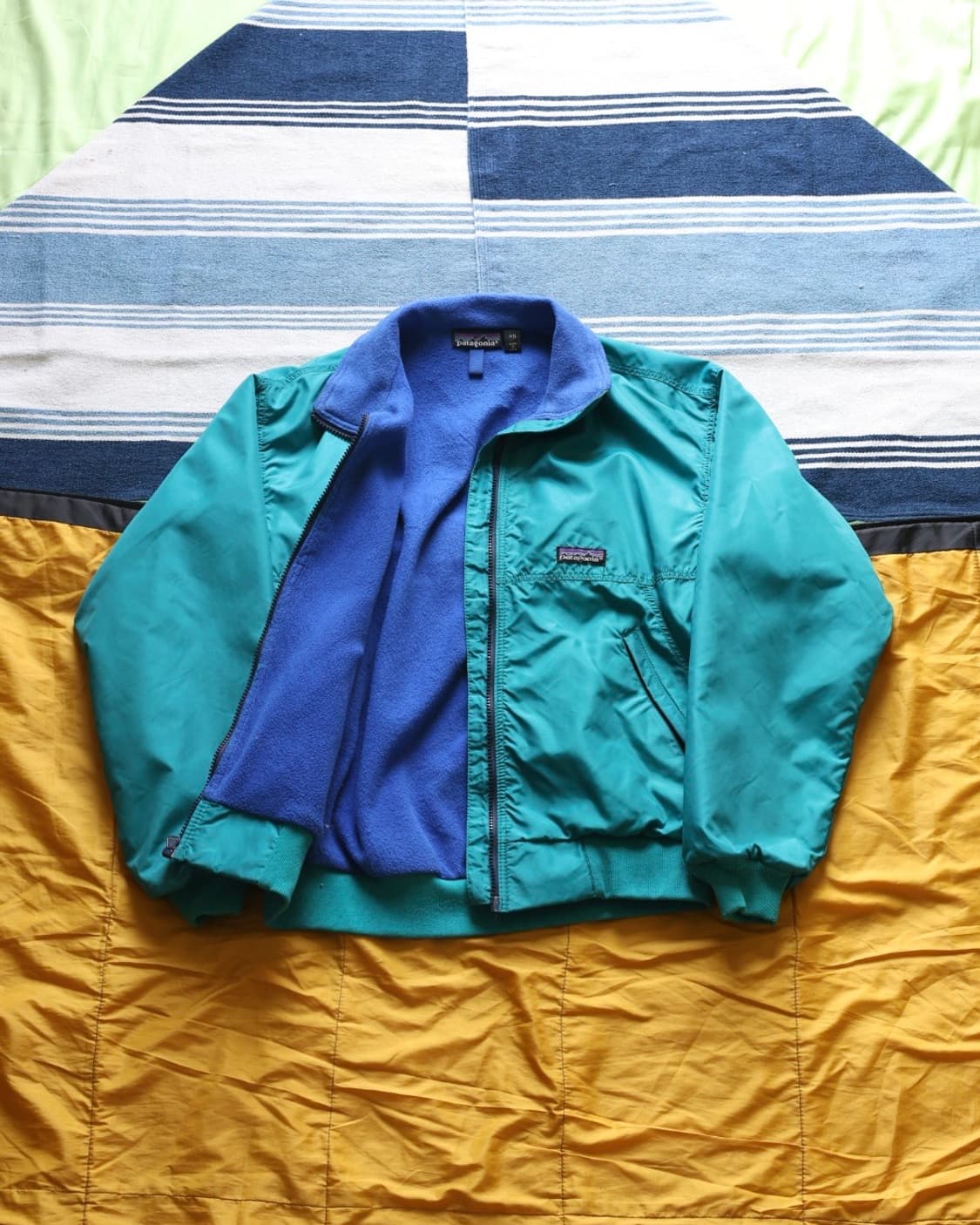 파타고니아 90s 쉘드 신칠라 자켓 틸 S 상품이미지4