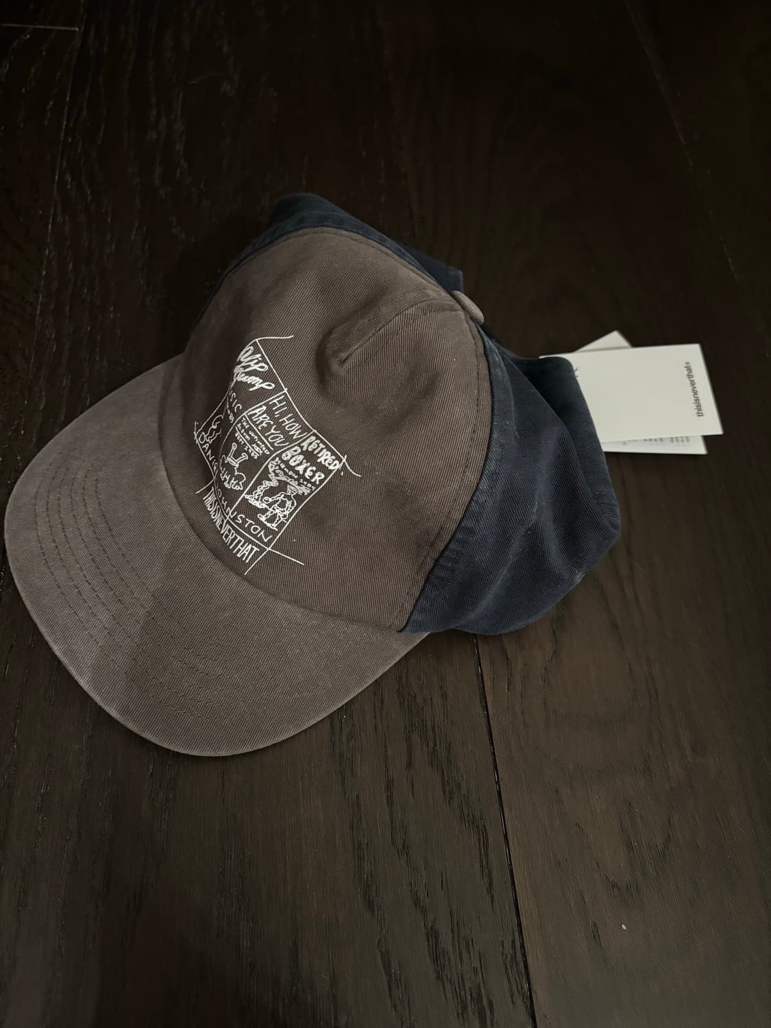 (새상품) 디네댓 다니엘 존스톤 워시드 볼캡 상품이미지1