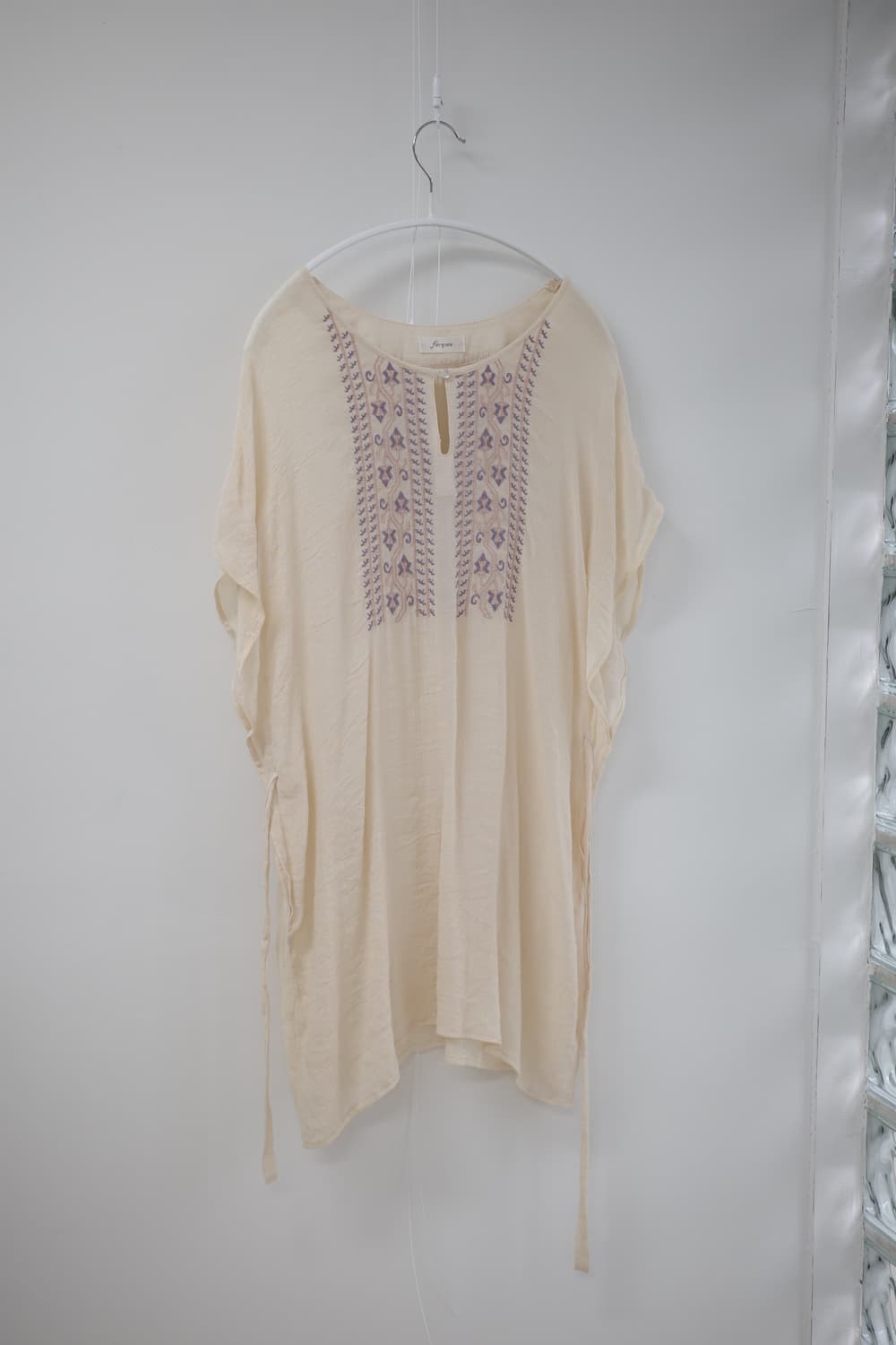 Light peach hippy blouse 상품이미지9