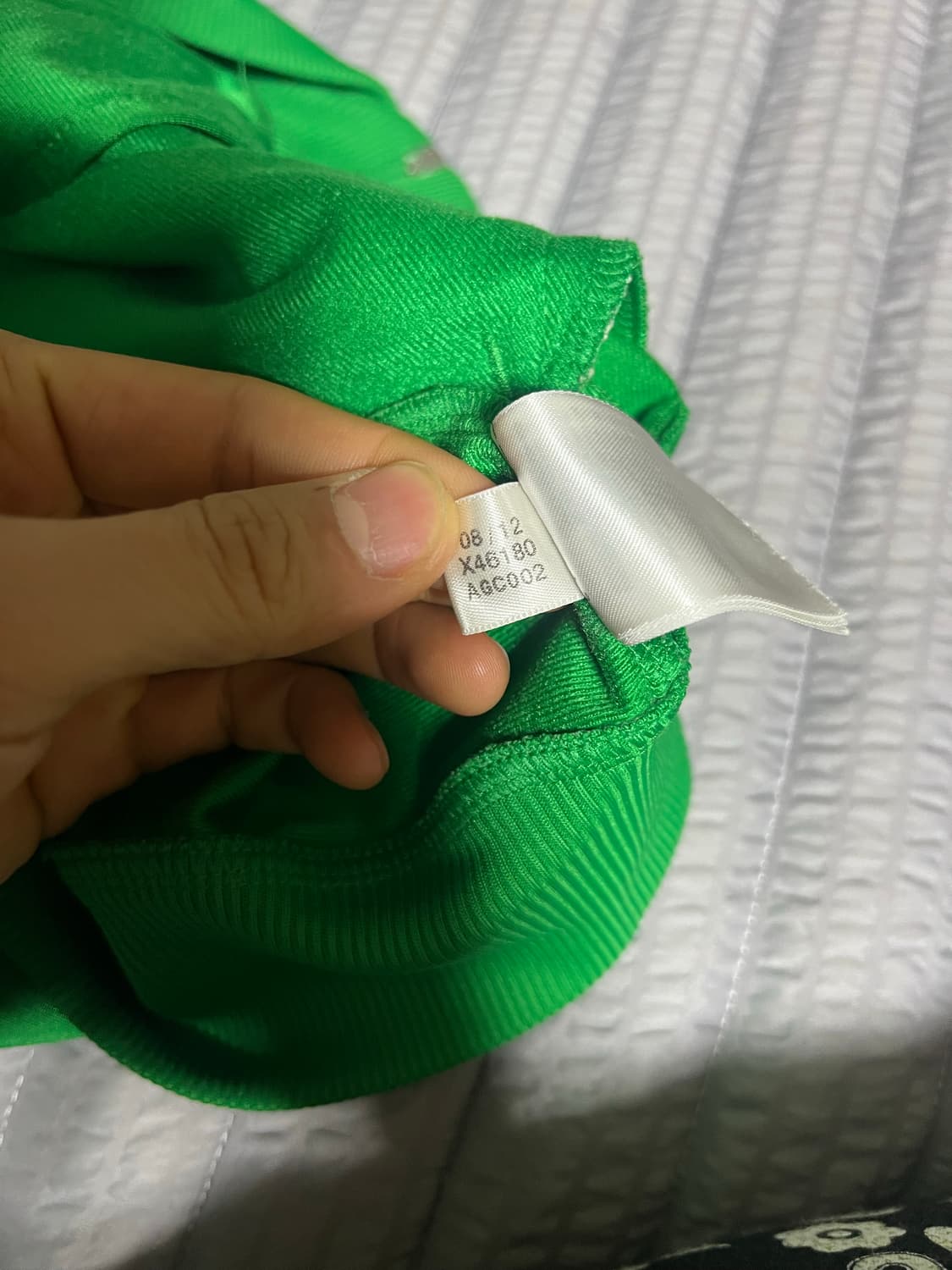 아디다스 파이어버드 그린 트랙 자켓 M 상품이미지3