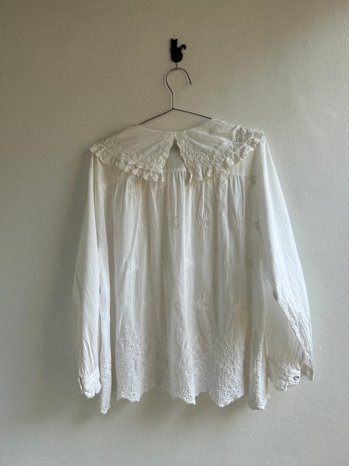 펀칭 블라우스 셔츠 상품이미지8
