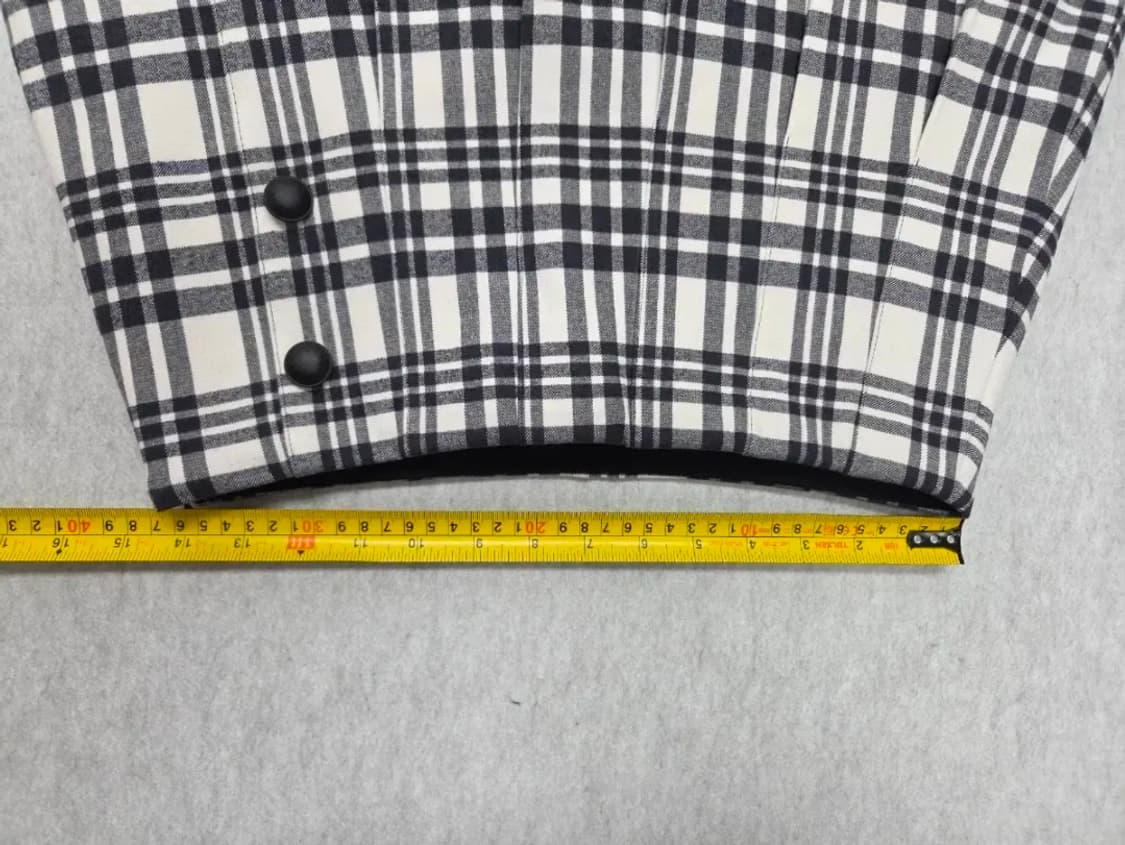 여성 70 캘러웨이 골프웨어 체크패턴 스커트 상품이미지6