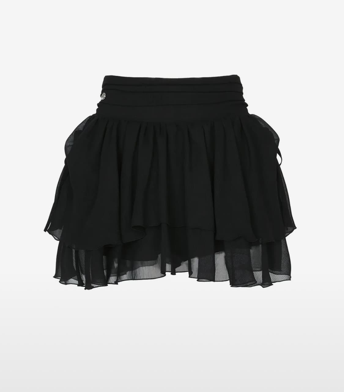 페인오어플레져 매그놀리아 스커트 블랙 s 상품이미지1