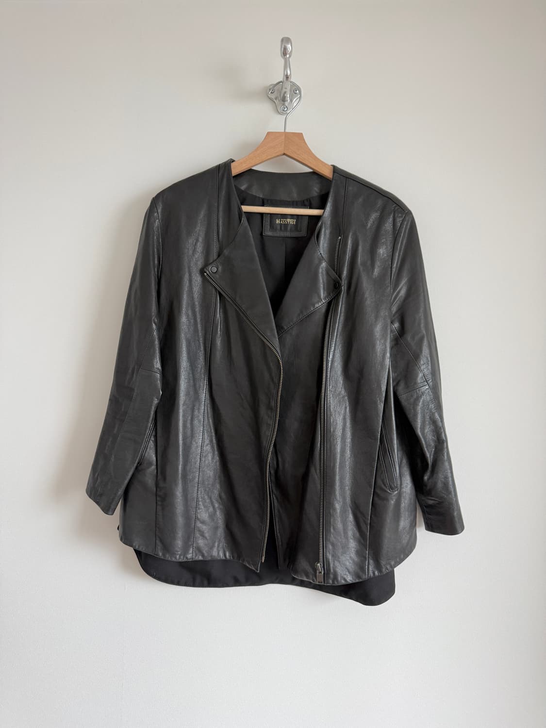 Pre owned 이태리 레더 램스킨 자켓 상품이미지1