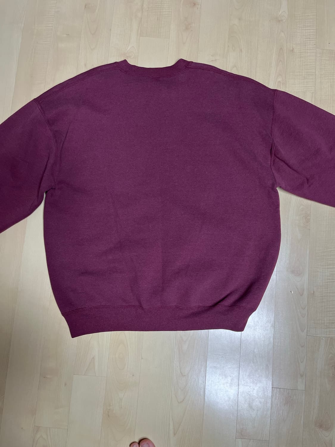 [XXL]90s usa russell스웻 버건디 as 상품이미지2