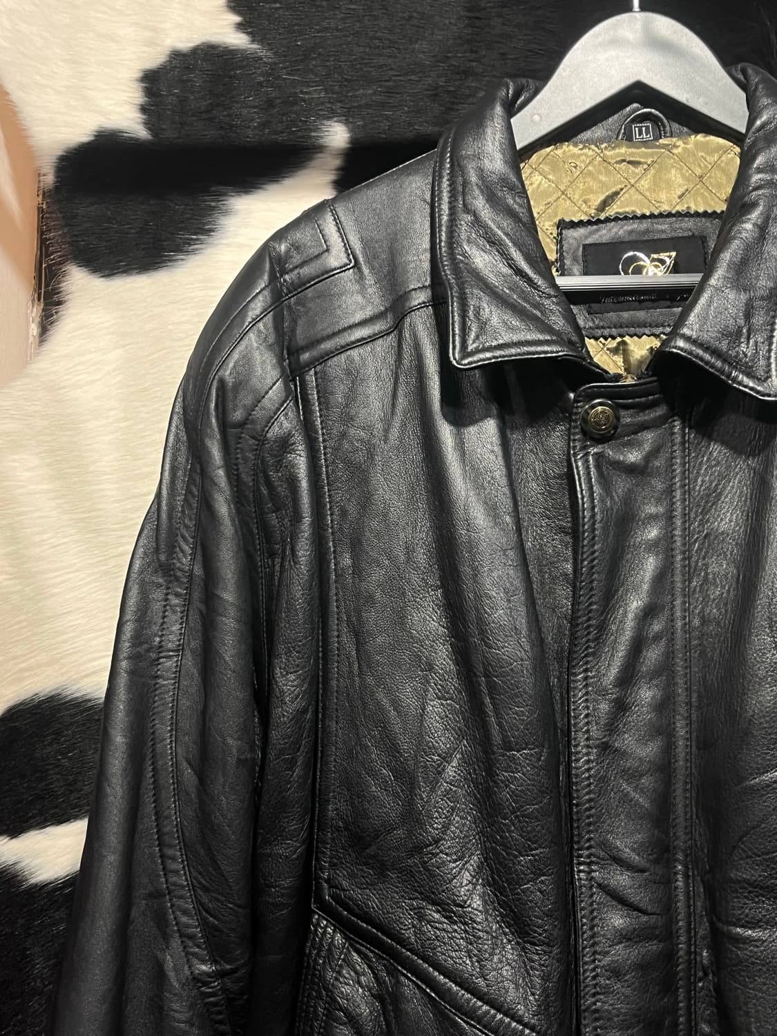 양가죽 블랙 자켓 상품이미지3