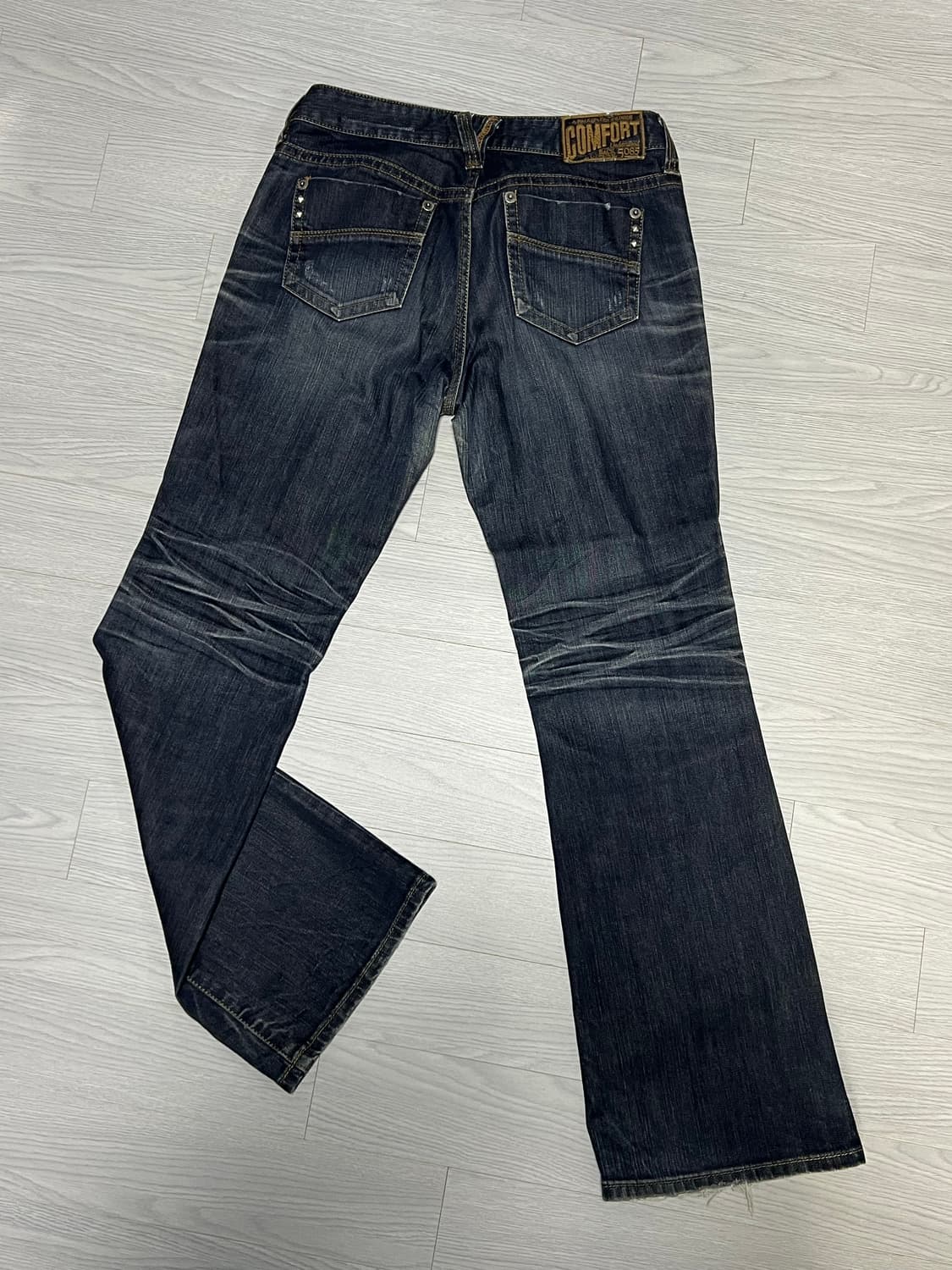 로우 데님 팬츠 상품이미지2