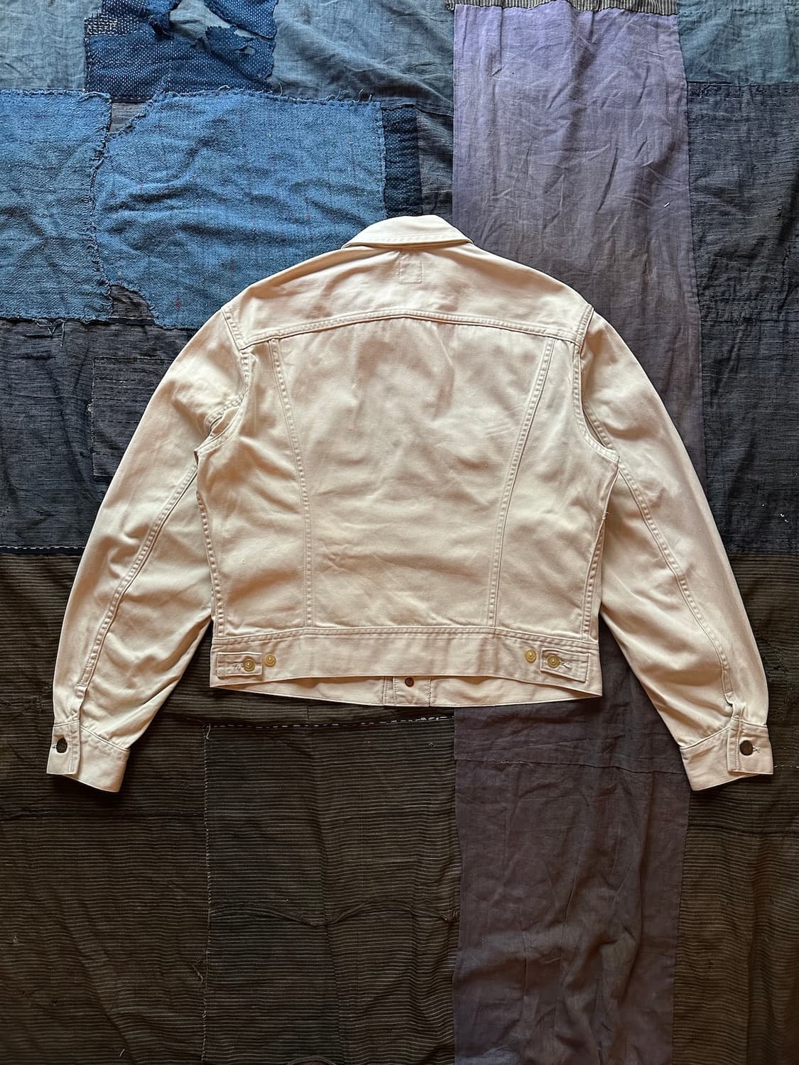60s USA LEE 100J White Westerner Jacket 상품이미지7