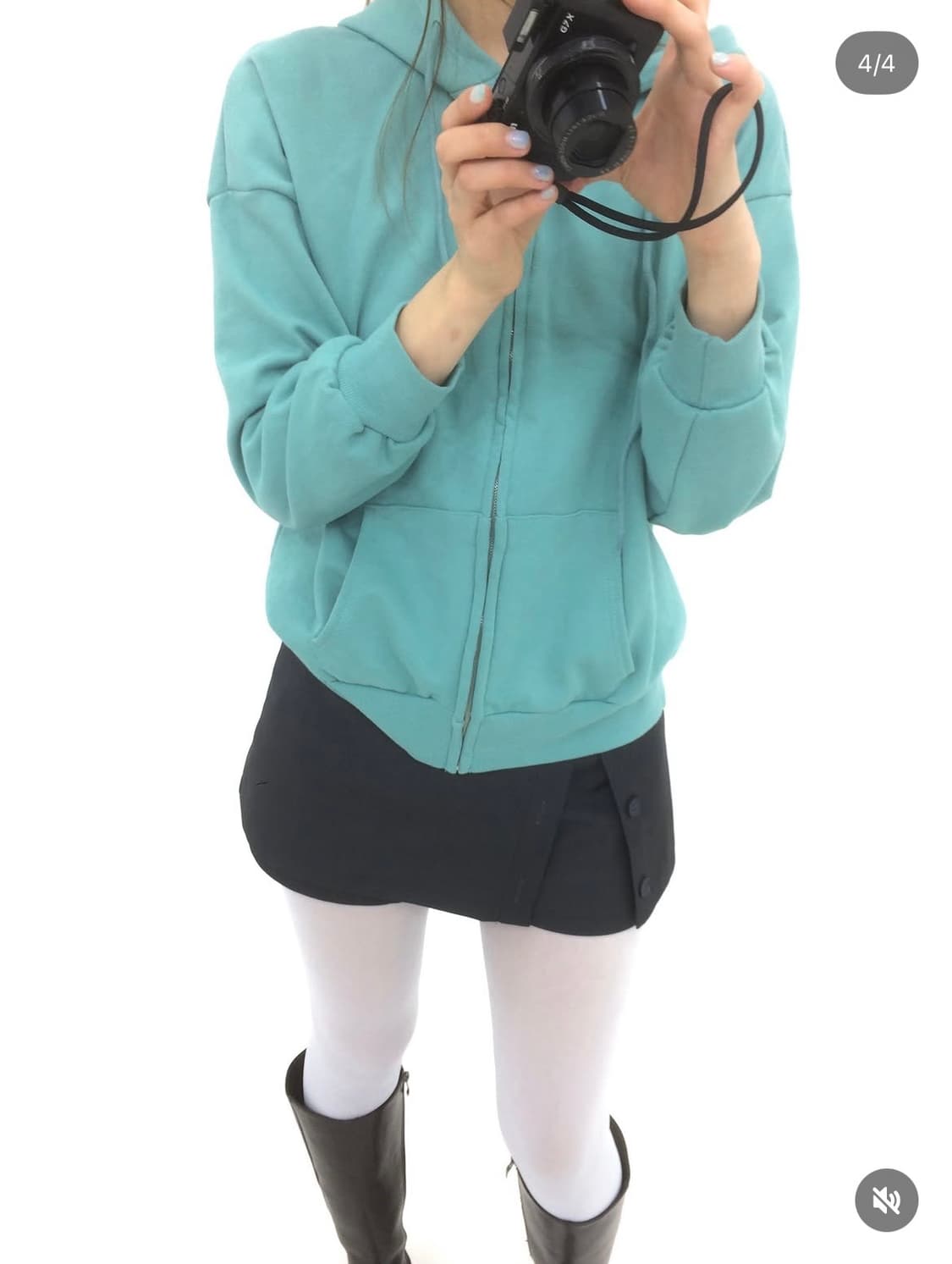 아쿠아민트 후드집업 상품이미지1