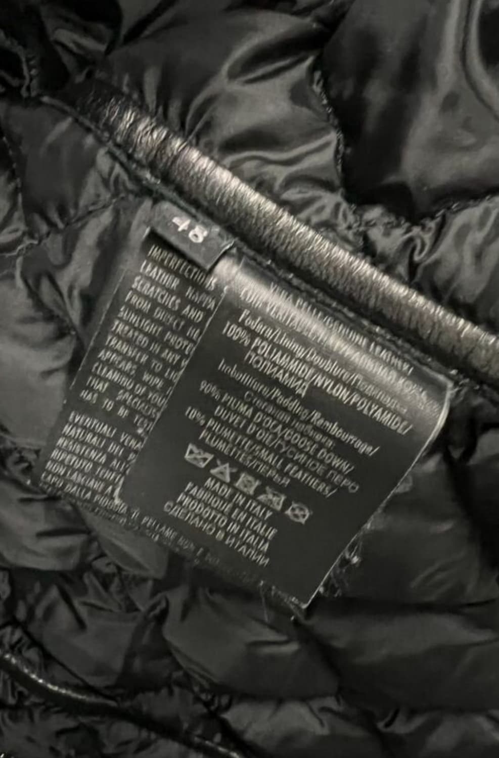 GUCCI 구찌 패딩 집업재킷(리얼-레더)48 사이즈-해외발송 상품이미지7