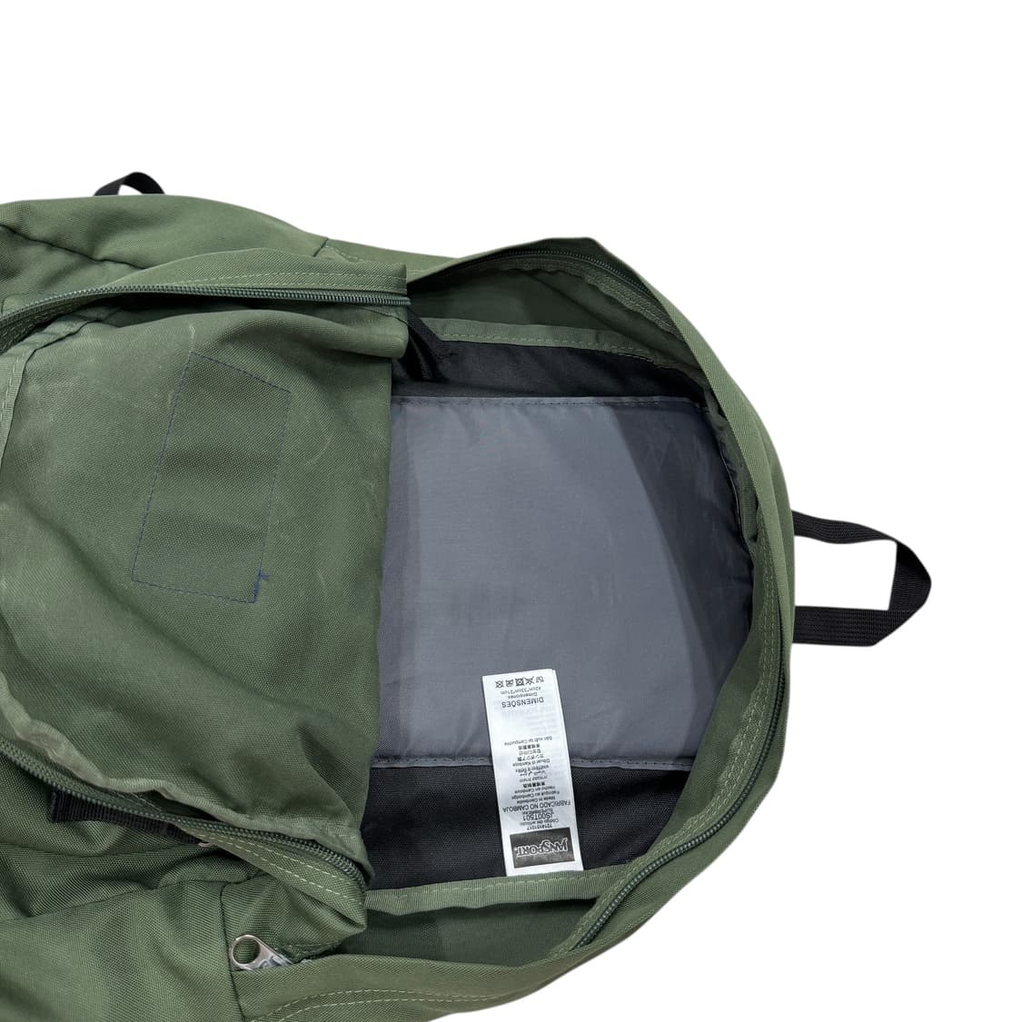 잔스포츠 빈티지 슈퍼브레이크 백팩 가방 카키 상품이미지2