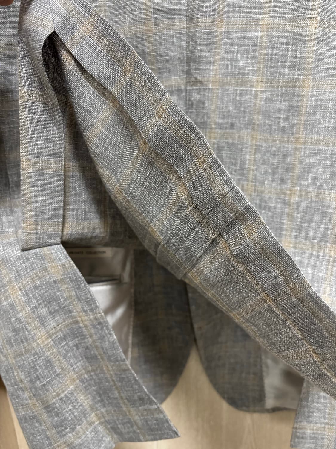 23SS)닥스런던 콰레냐 Private컬렉션 린넨실크혼방 블레이저106 상품이미지5