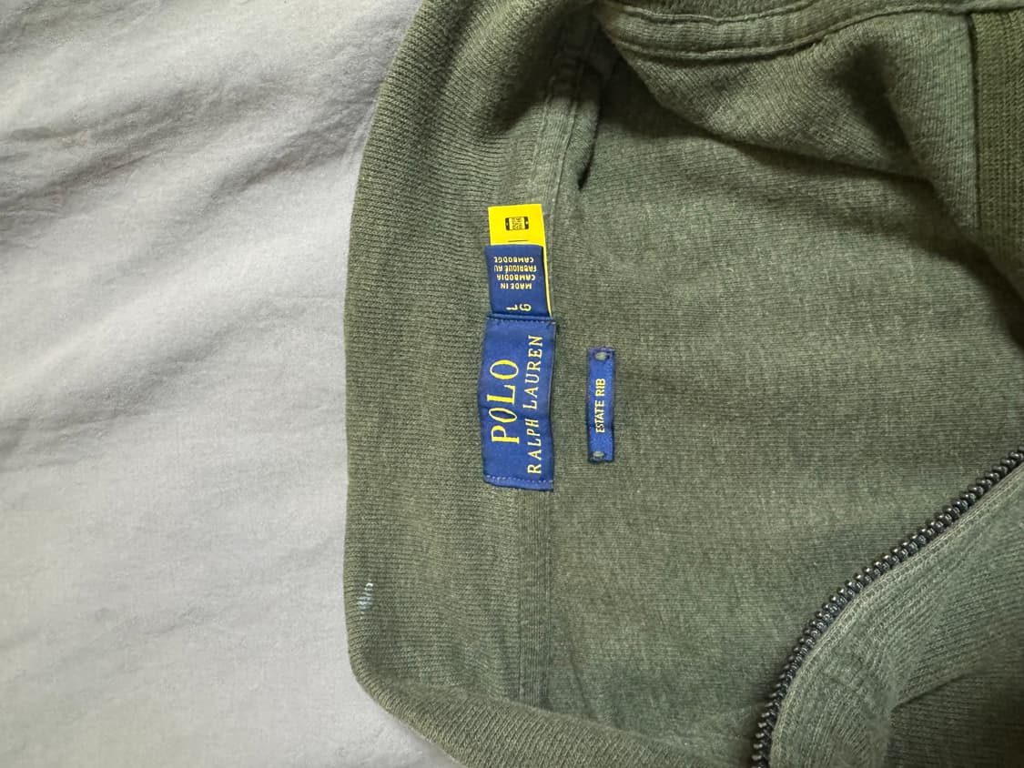 폴로 랄프로렌 반집업 상품이미지2