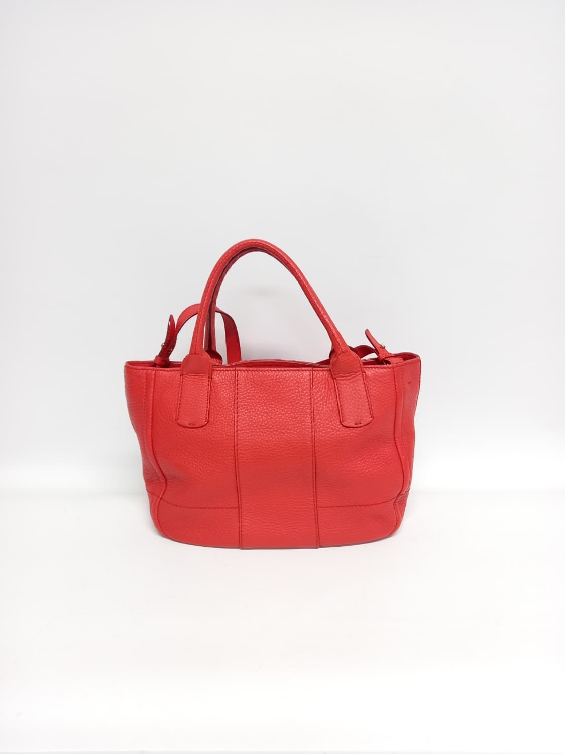 페레가모 ferragamo 주황 레더 간치니 토트겸숄더 상품이미지2