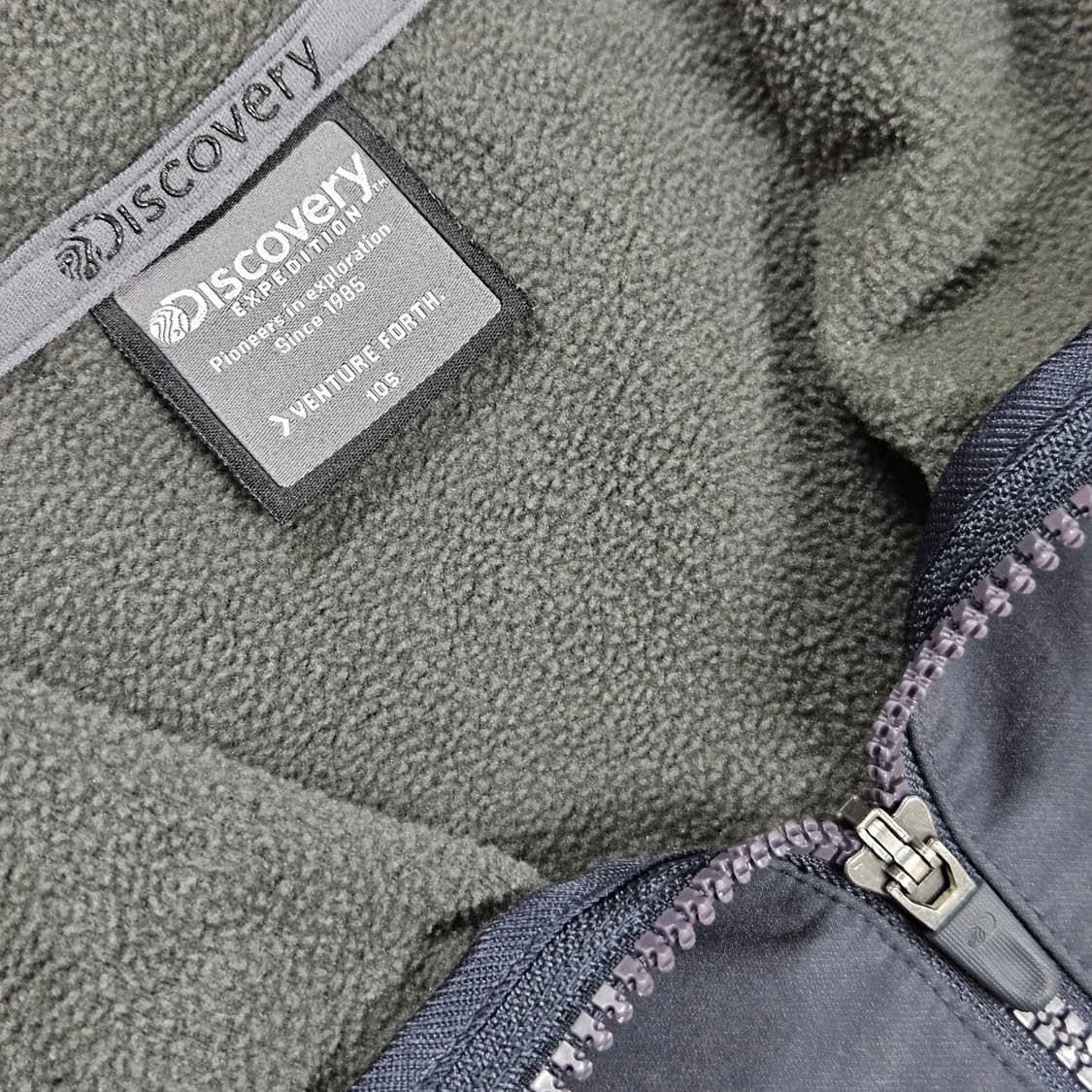 디스커버리 기모 우븐 후드 아노락 105 상품이미지5
