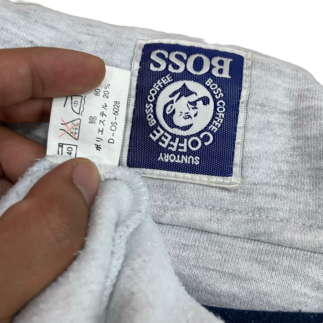 (L) 산토리 커피보스 반집업 맨투맨 상품이미지5