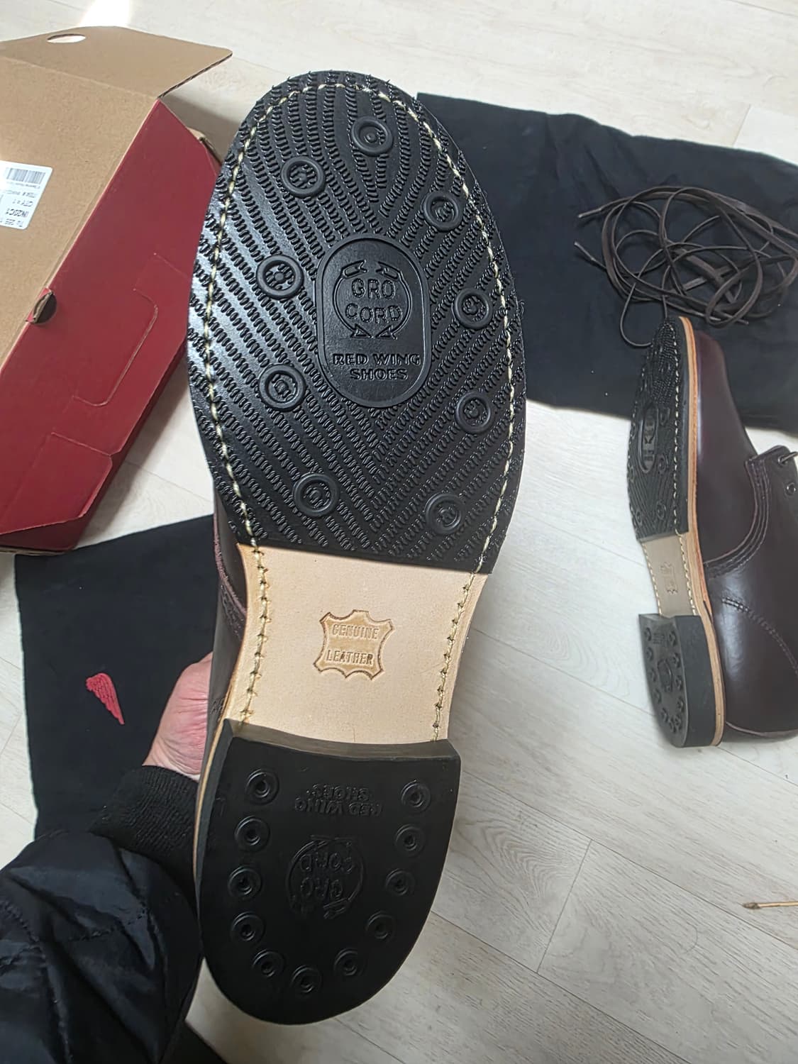 레드윙 블랙체리 9419 265 8.5D 판매 상품이미지8