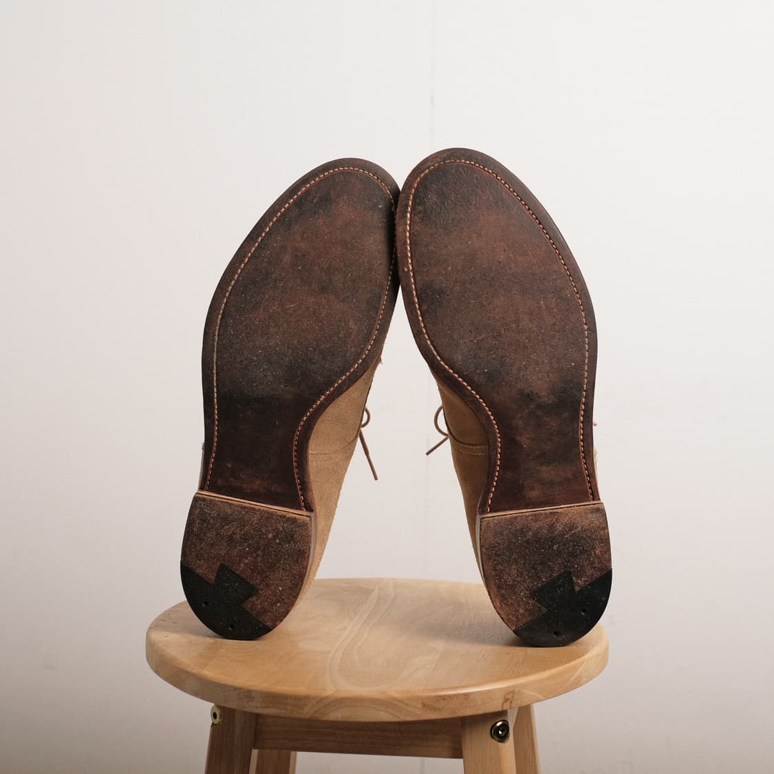 알든 58310F 10D(280-285)사이즈 탄 스웨이드 플레인토 더비 상품이미지10