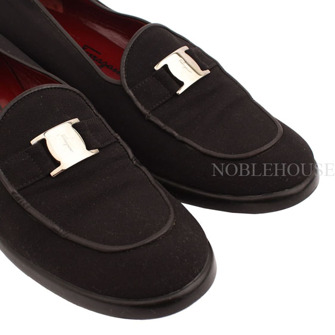 페라가모 블랙 은장로고 로퍼 7 1/2 상품이미지6