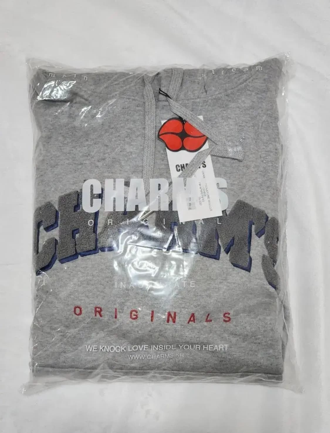 참스 후드 품절템 손민수 참스 시그니처 부클 후드티 상품이미지1