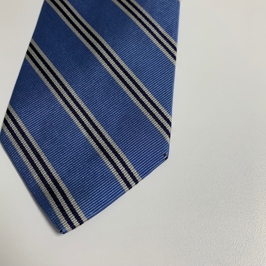 브룩스브라더스 스트라이프 명품넥타이 100실크 8cm A등급 상품이미지10