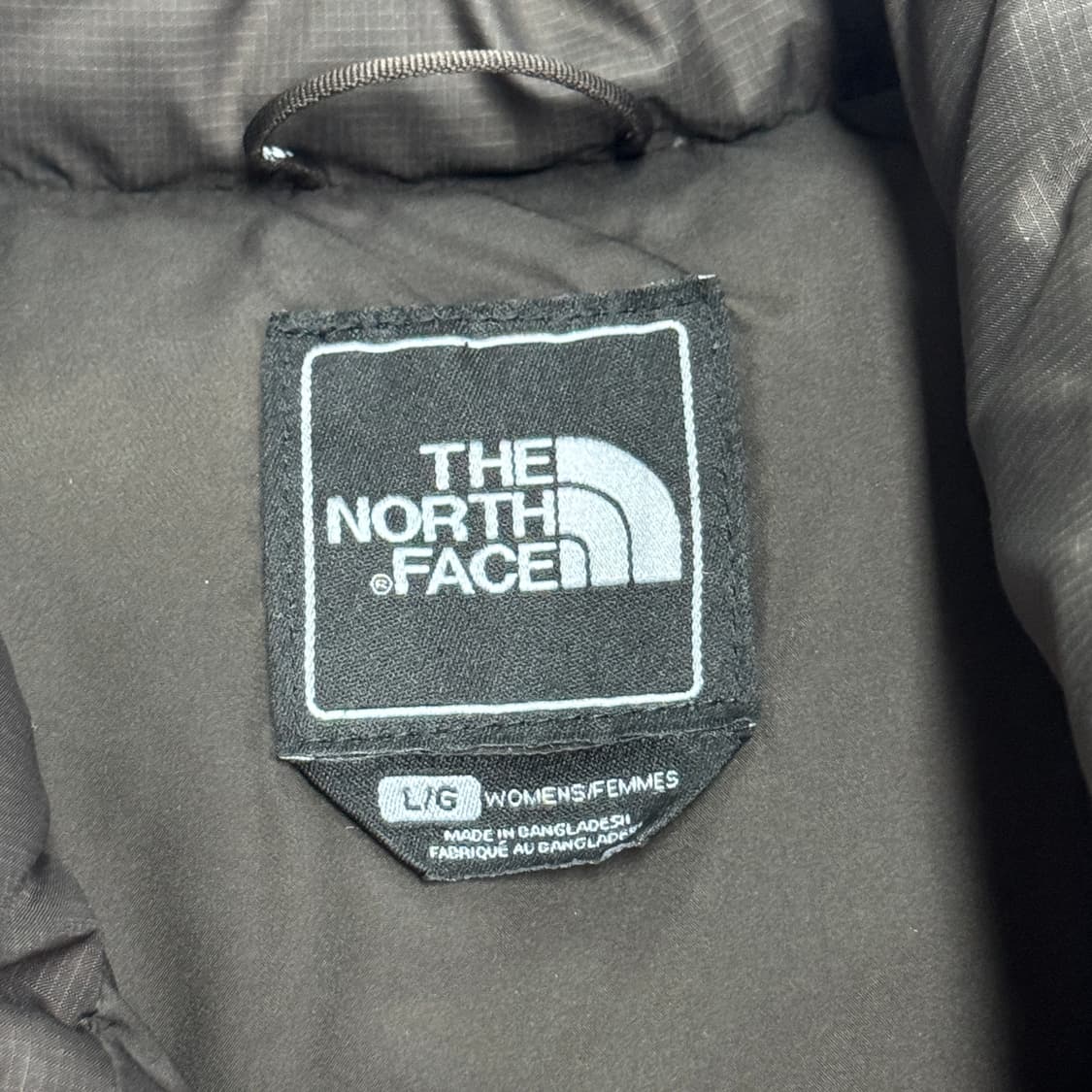  노스페이스 해외판 우먼 브라운 700 눕시 패딩 L 상품이미지7