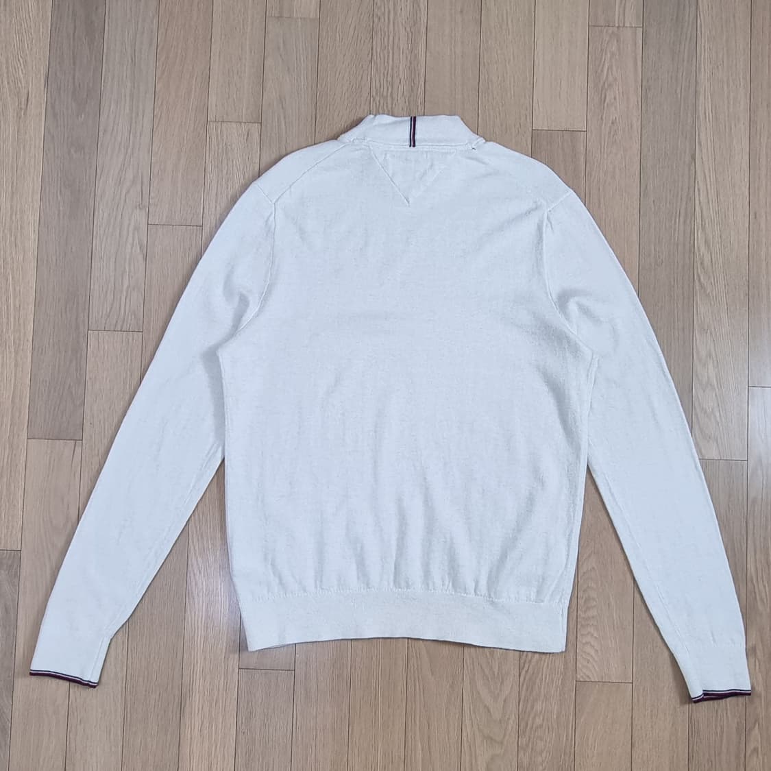 타미힐피거 피마코튼 캐시미어5% 반폴라 니트 L _ 남성 상품이미지6