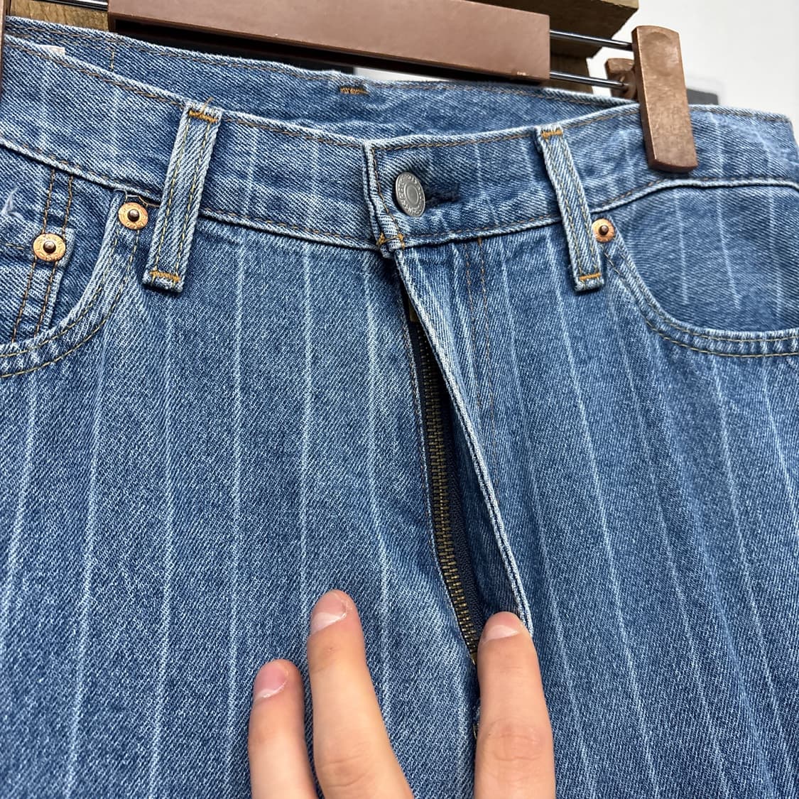 리바이스 프리미엄 진스 STAY LOOSE 히코리 데님팬츠 N1040   상품이미지6