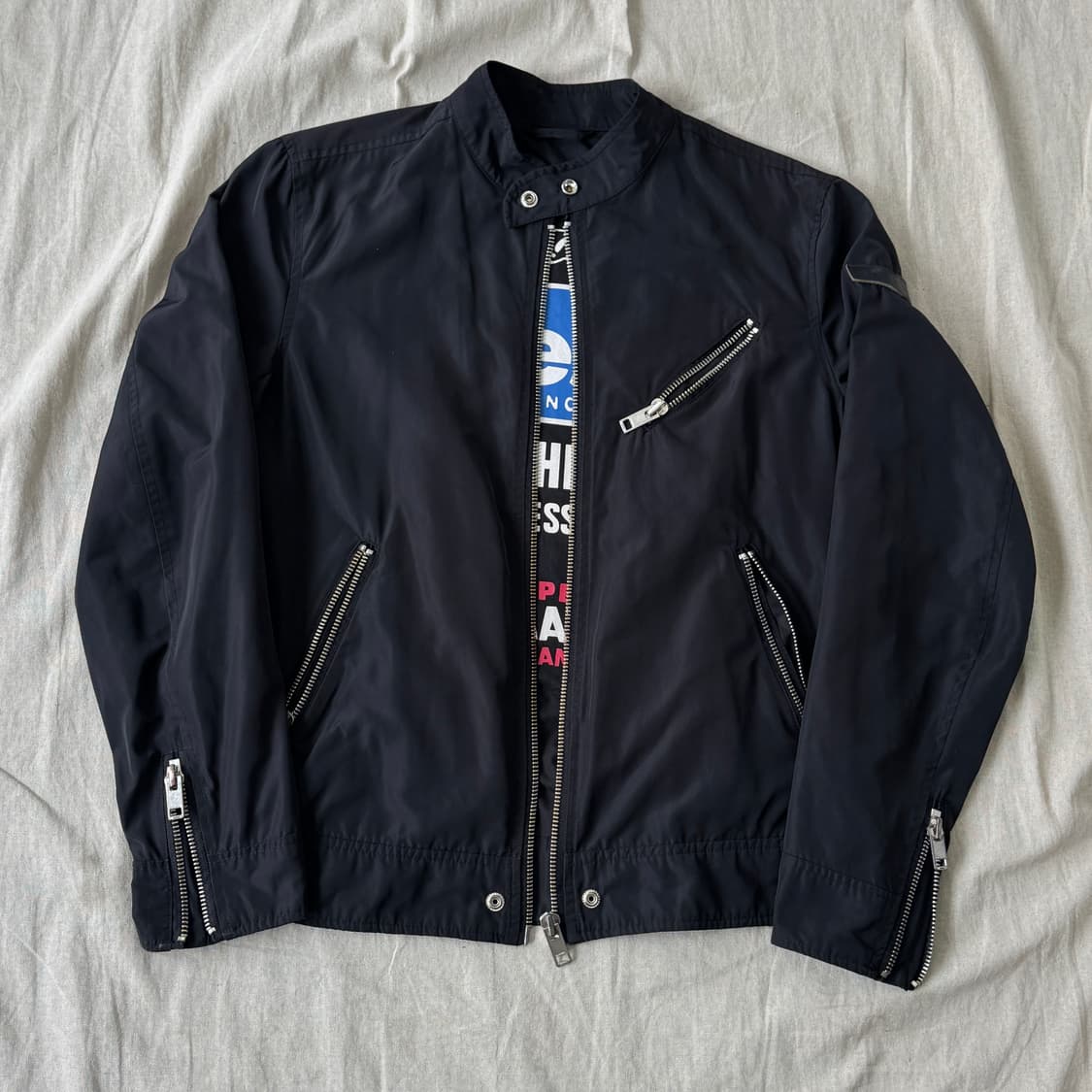 디젤 나일론 바이커 자켓 XXL 상품이미지1