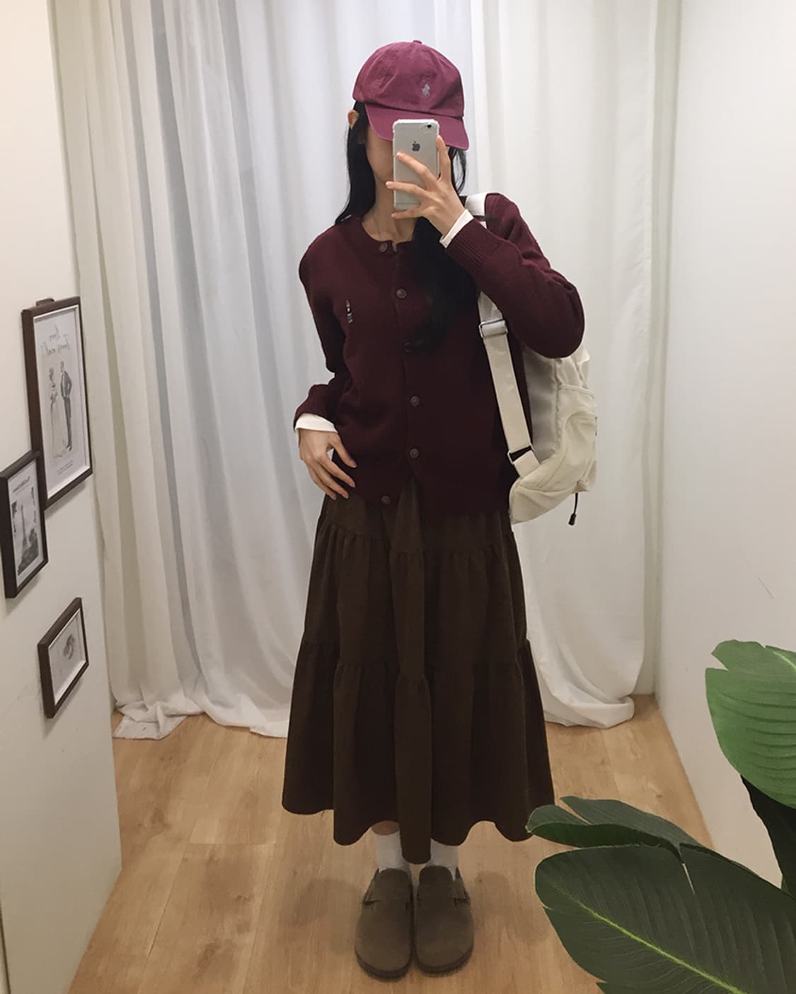 Women WHO.A.U Knit Cardigan S 상품이미지1