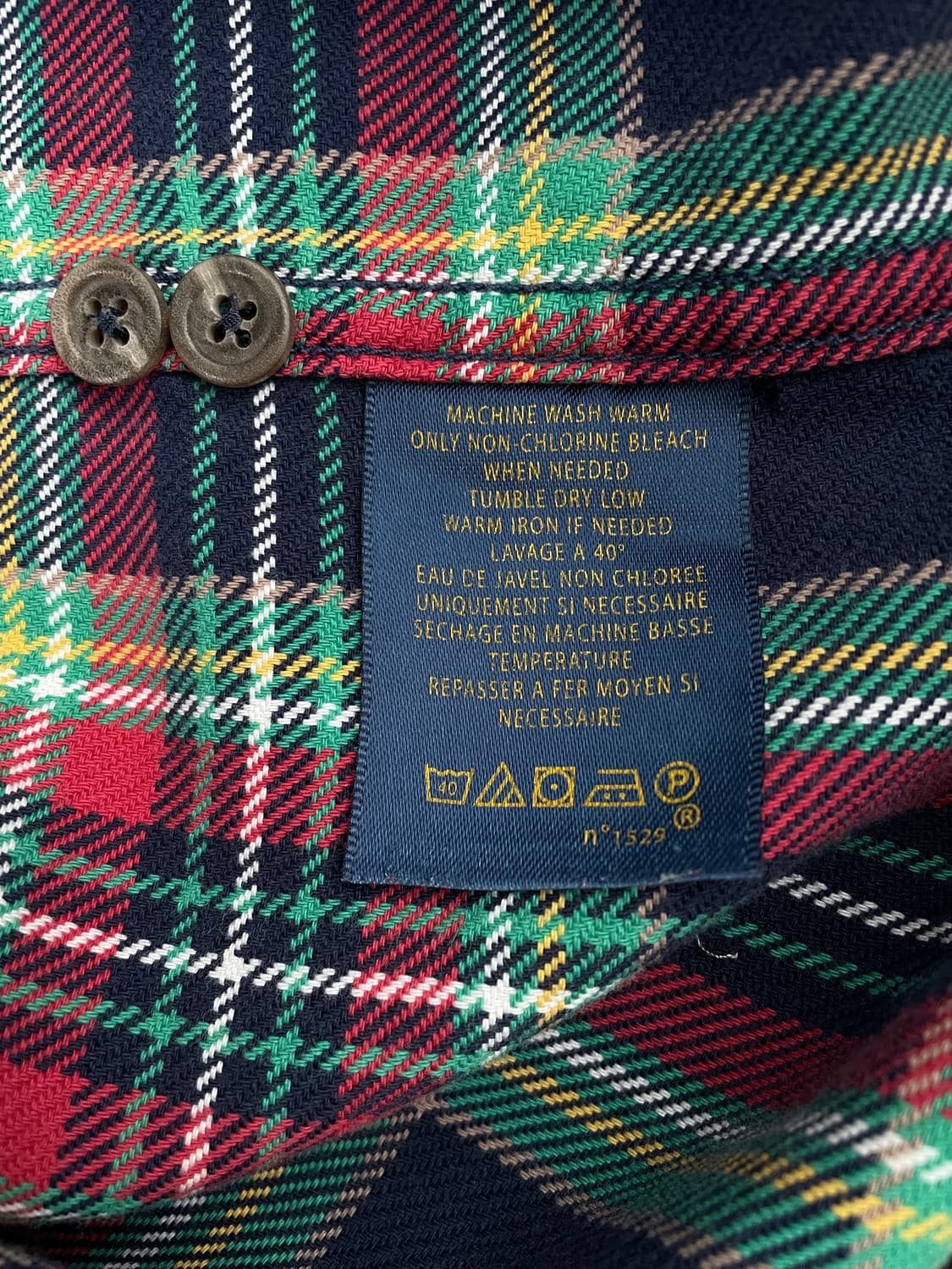 [S] 폴로 랄프로렌 RUGBY 코튼 플란넬 셔츠 상품이미지8