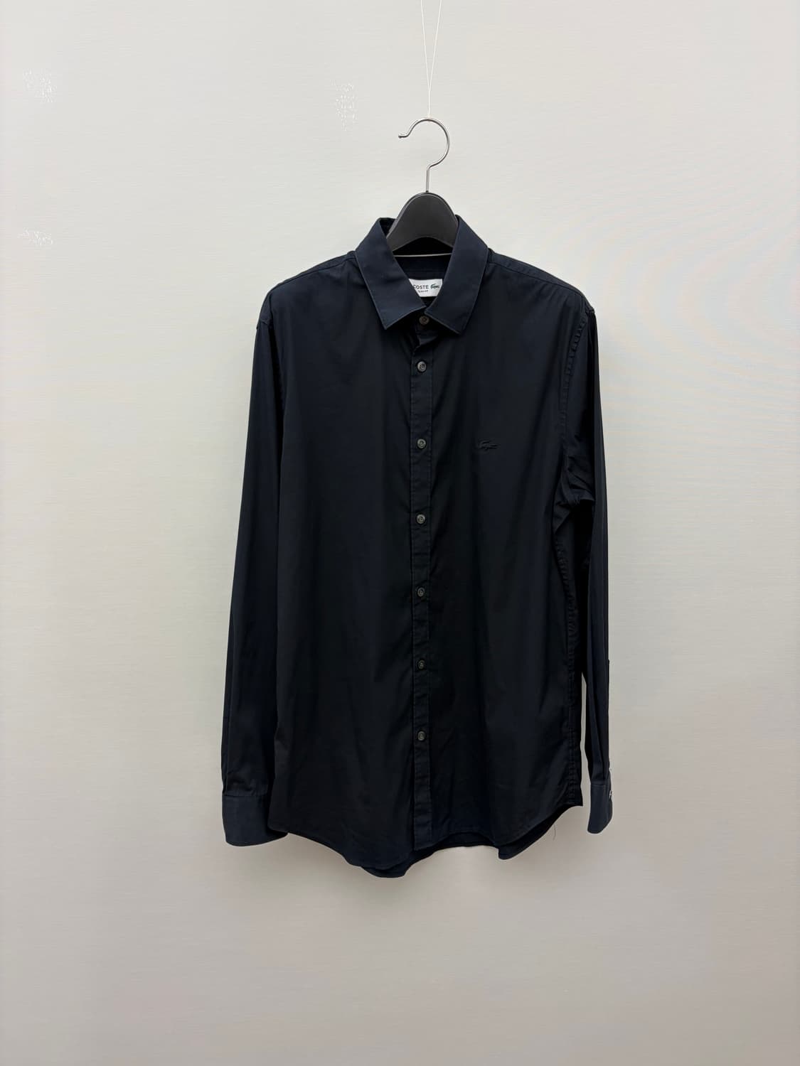 라코스테 블랙 셔츠 남성 긴팔 상품이미지1