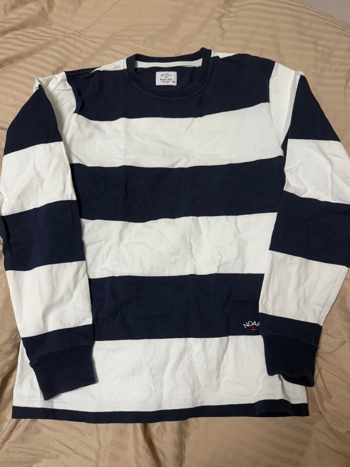 NOAH 노아 스트라이프 긴팔 티셔츠 상품이미지1