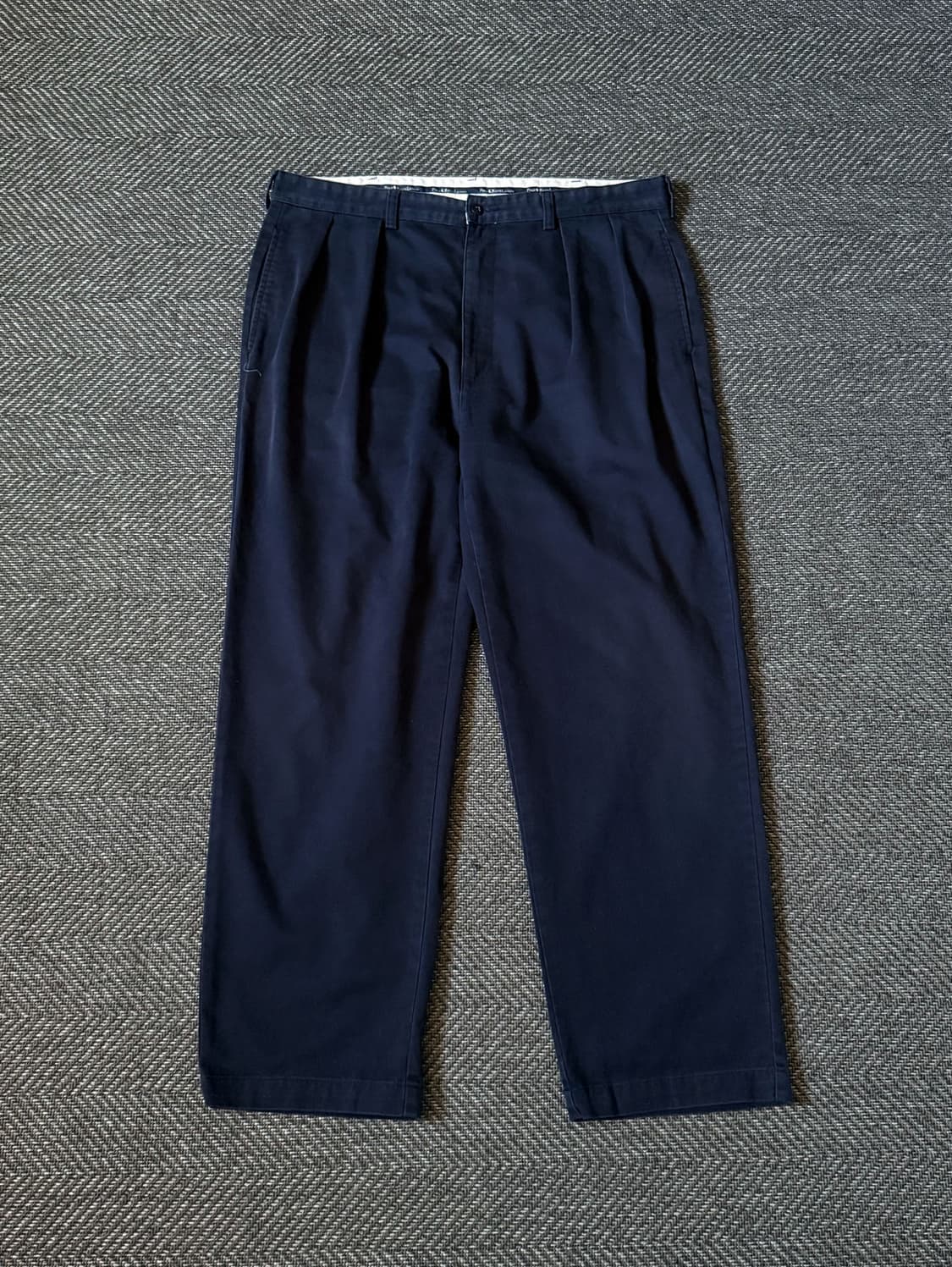 (38) 90s 폴로 랄프로렌 앤드류 더블 플리츠 치노 팬츠(38) 90 상품이미지1