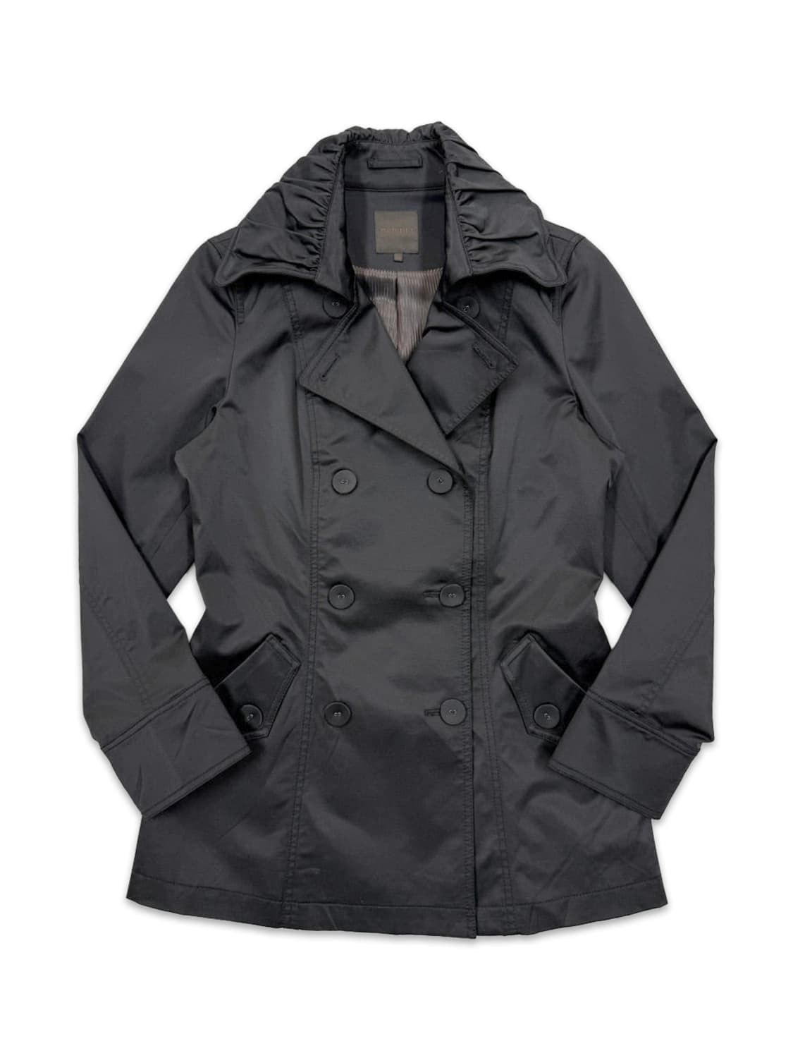 빈티지 maturita 블랙 더블 코트 상품이미지1