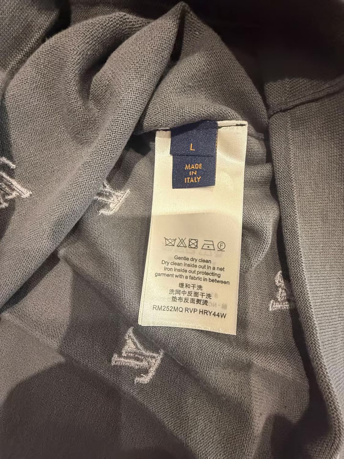 [루이;비통] 새상품 / 니트 반팔 / 약 105 사이즈 상품이미지3