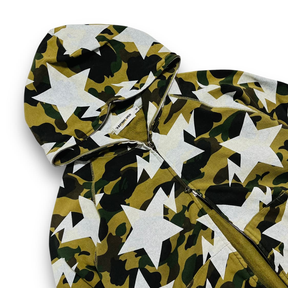BAPE OG Camo Star Full Zip Hoodie 상품이미지3