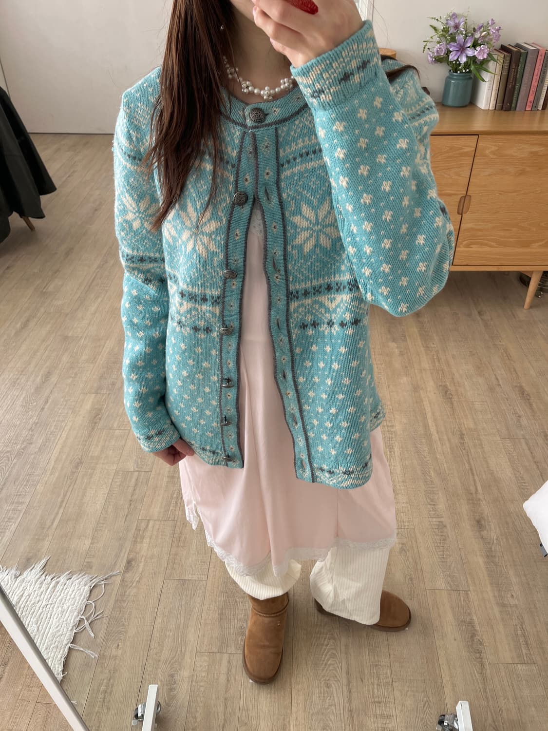 LL bean Nordic Cardigan 상품이미지3