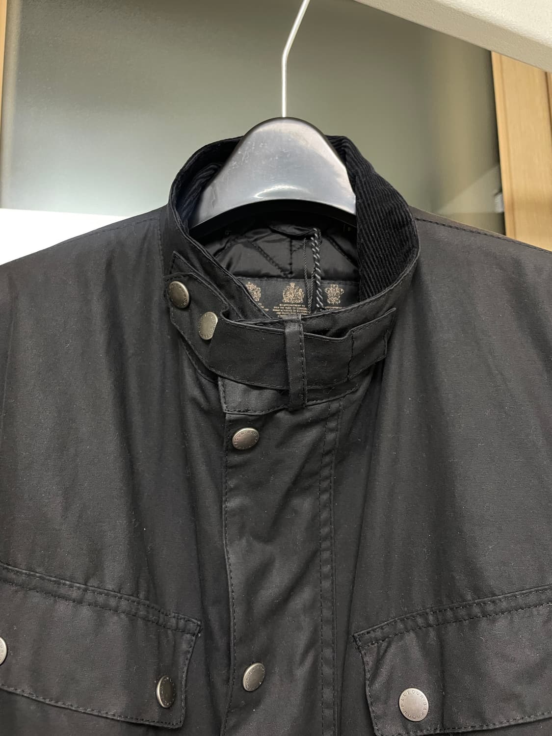 택o 새것)Barbour 자켓 왁스코팅 S 상품이미지5