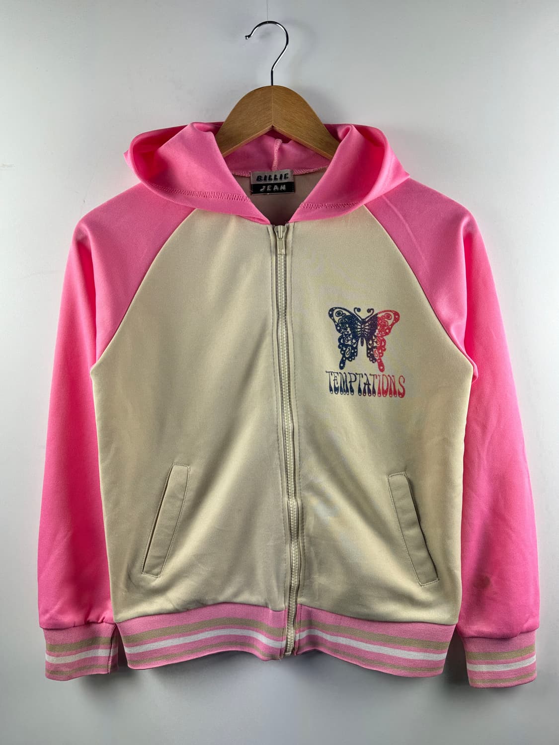 JPN 갸루 핑크베이지 나그랑 후드플락 1761 상품이미지1