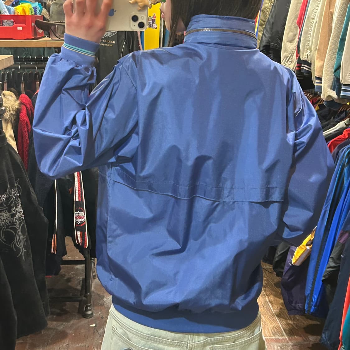 [HI] stacky 바람막이 블루 상품이미지5