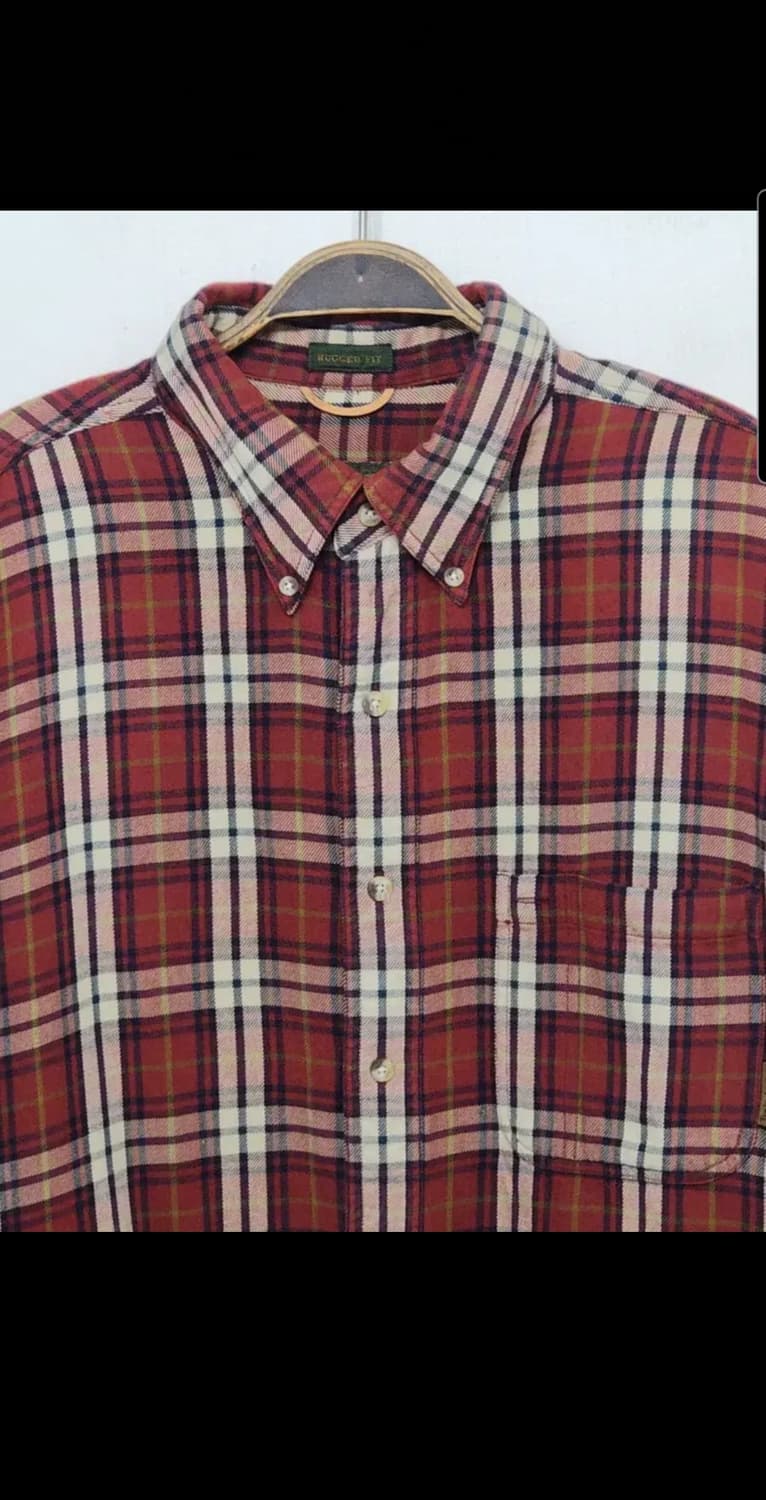 (XXL) 팀버랜드 빅사이즈 셔츠 체크 남방 포켓 캐주얼  상품이미지2