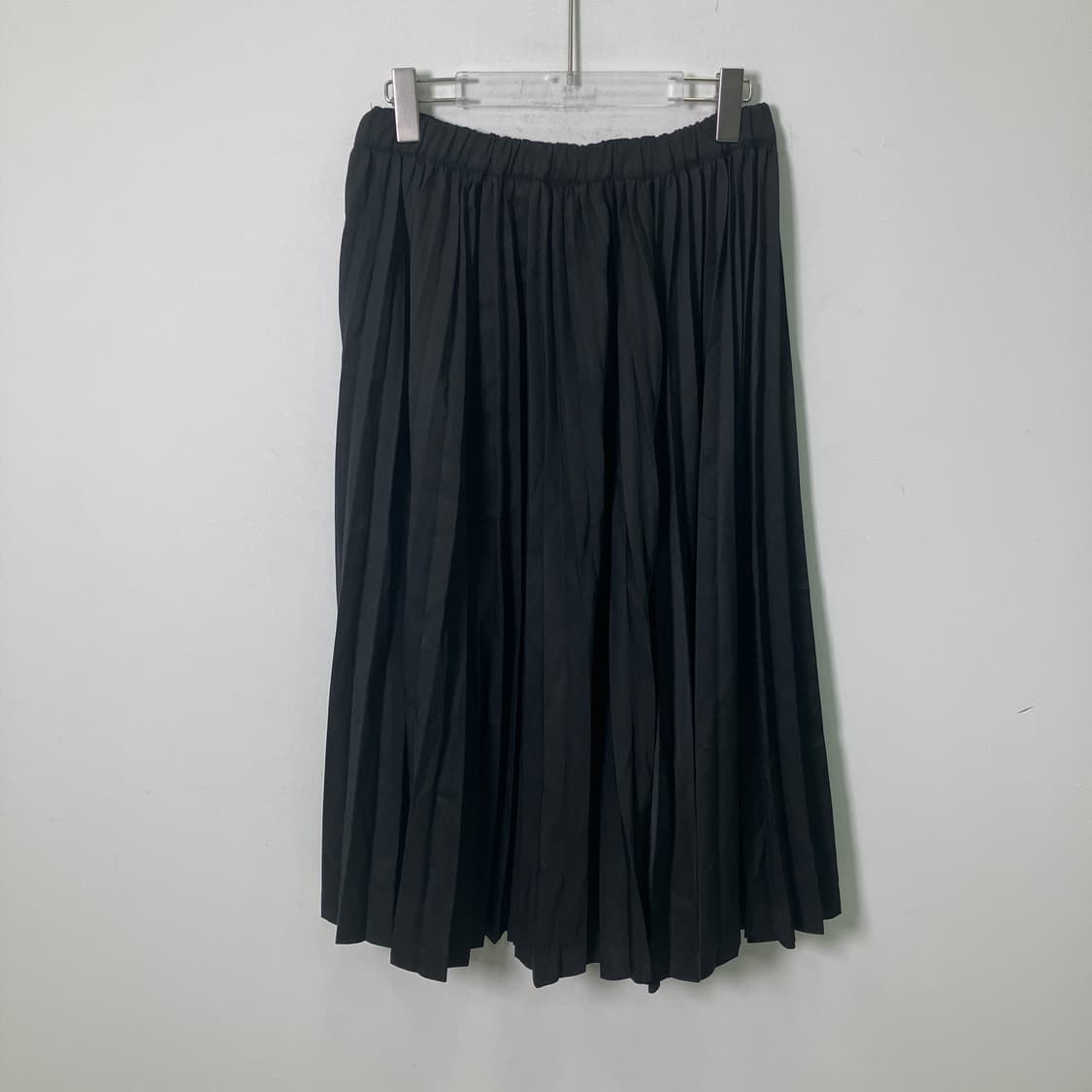 꼼데가르송 블랙 플리츠 스커트 M 상품이미지2
