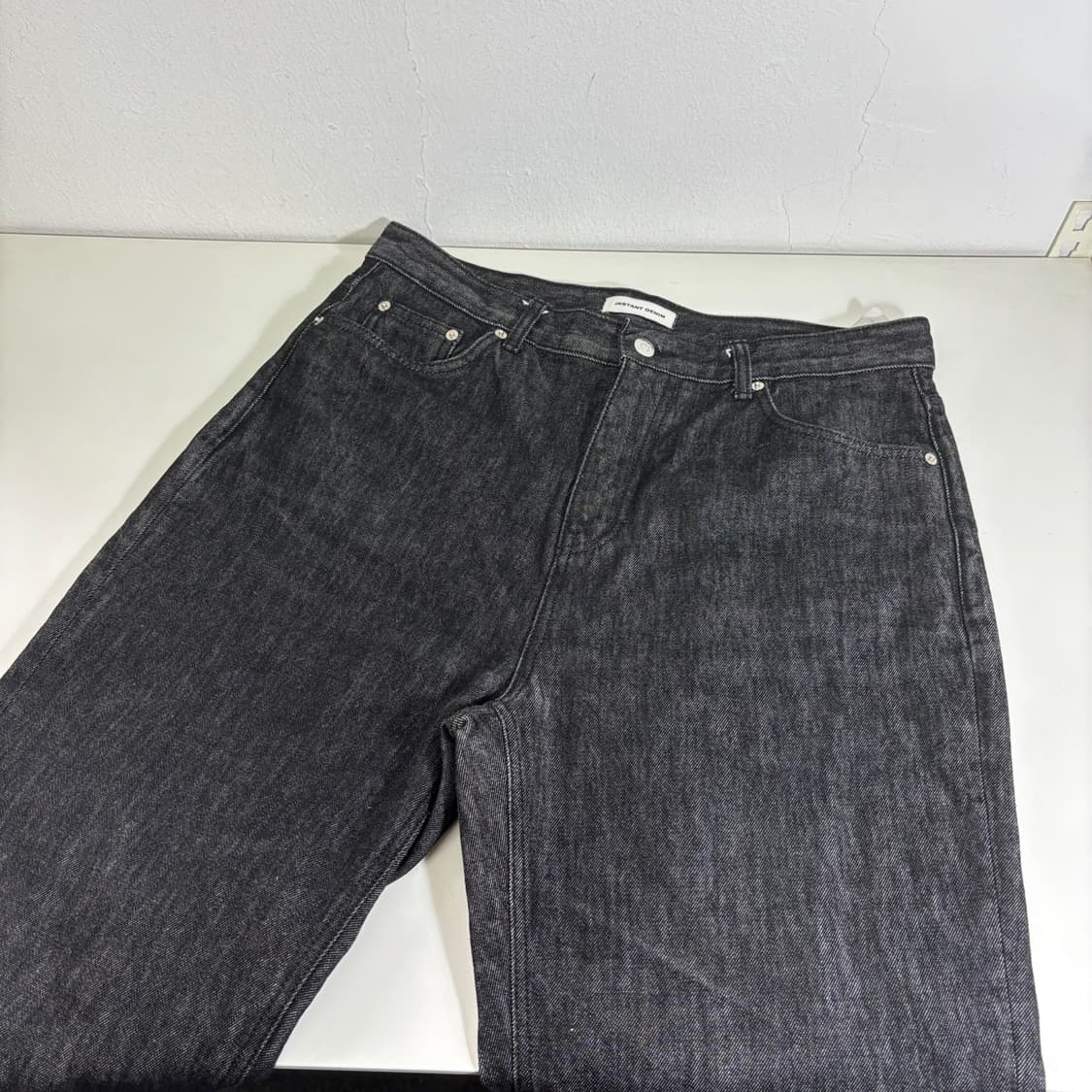 34 XL 블렌디드 인스턴트데님 히스토모 일자핏 청바지 상품이미지1