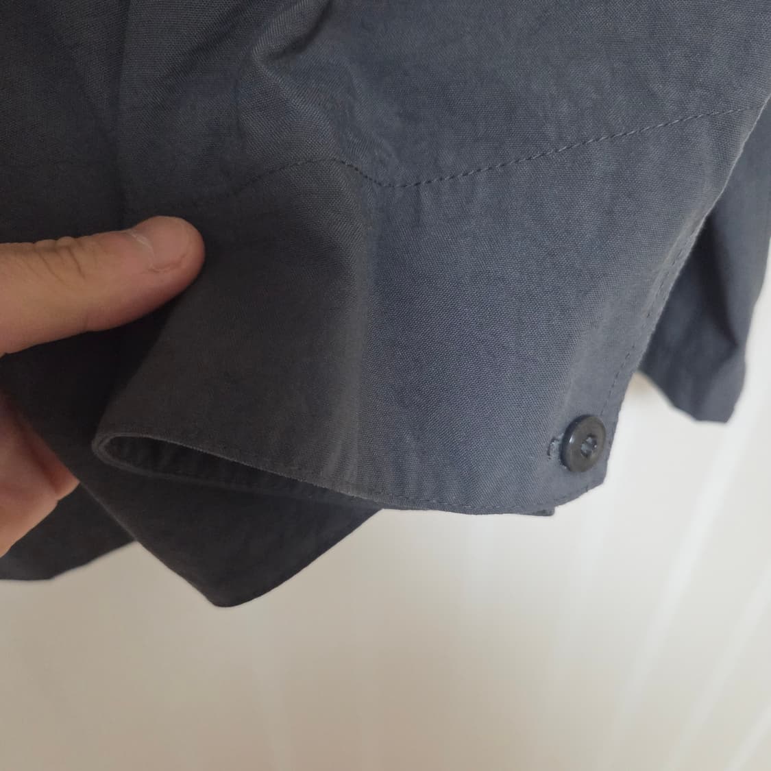 포터리 나일론 워크자켓 차콜 2 상품이미지3