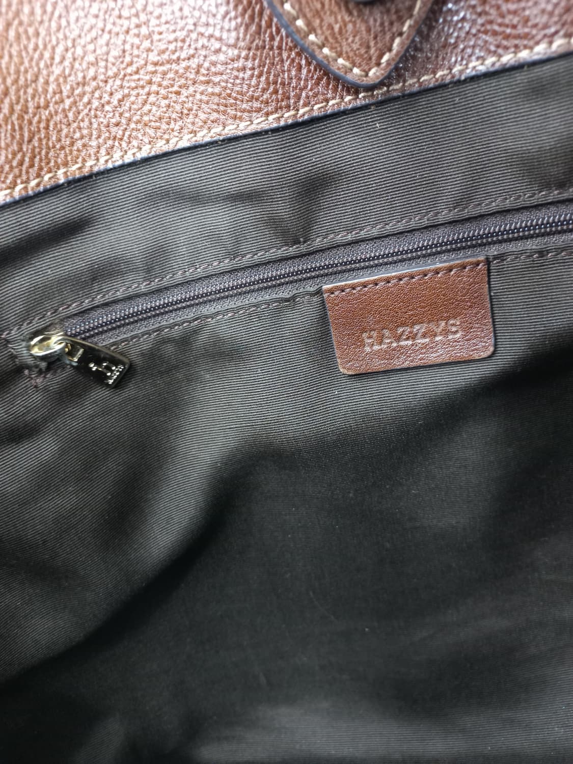 헤지스 H로고 패턴 토트백 브라운 상품이미지6