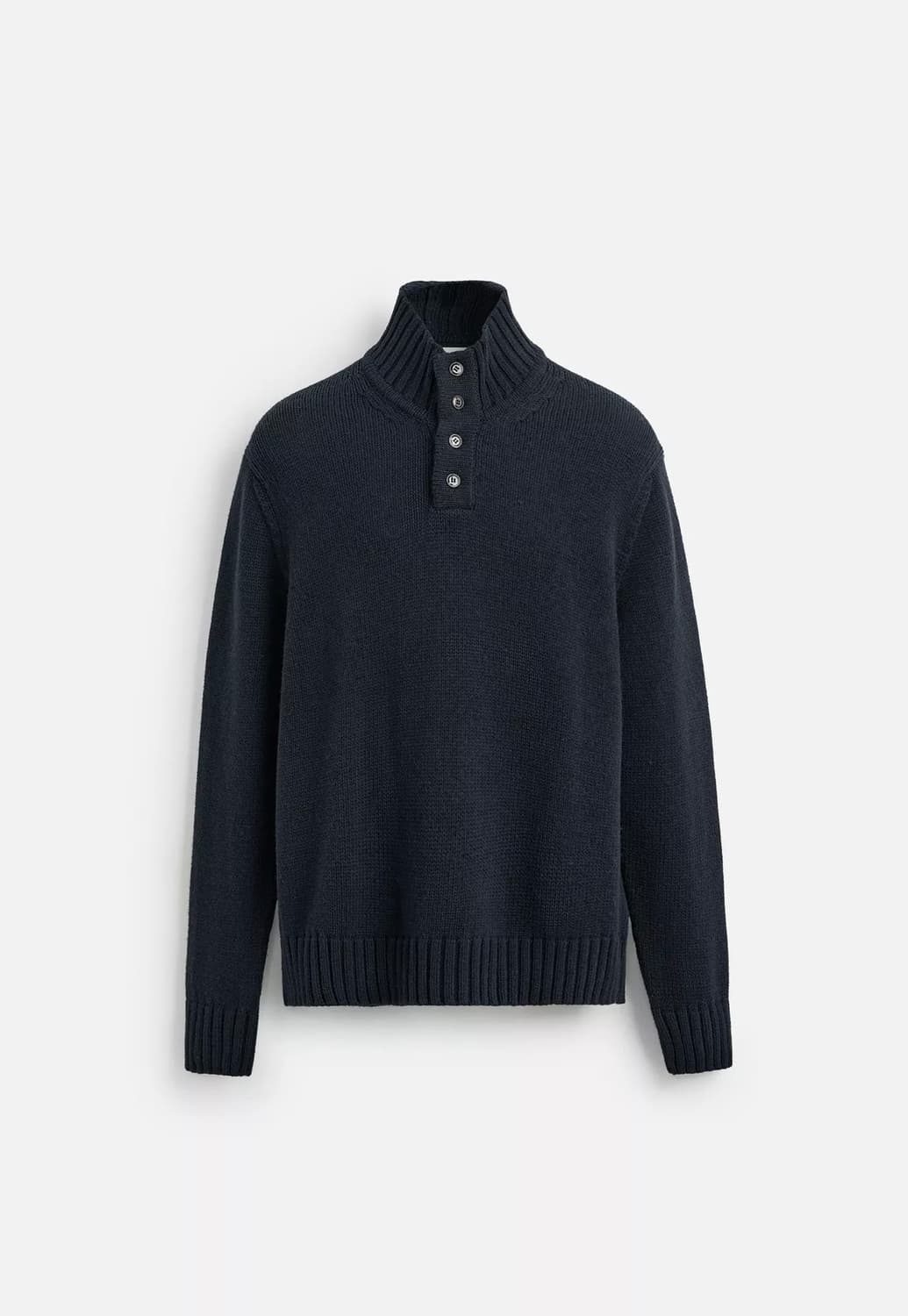 ZARA 자라 울 버튼 니트 L사이즈 상품이미지1