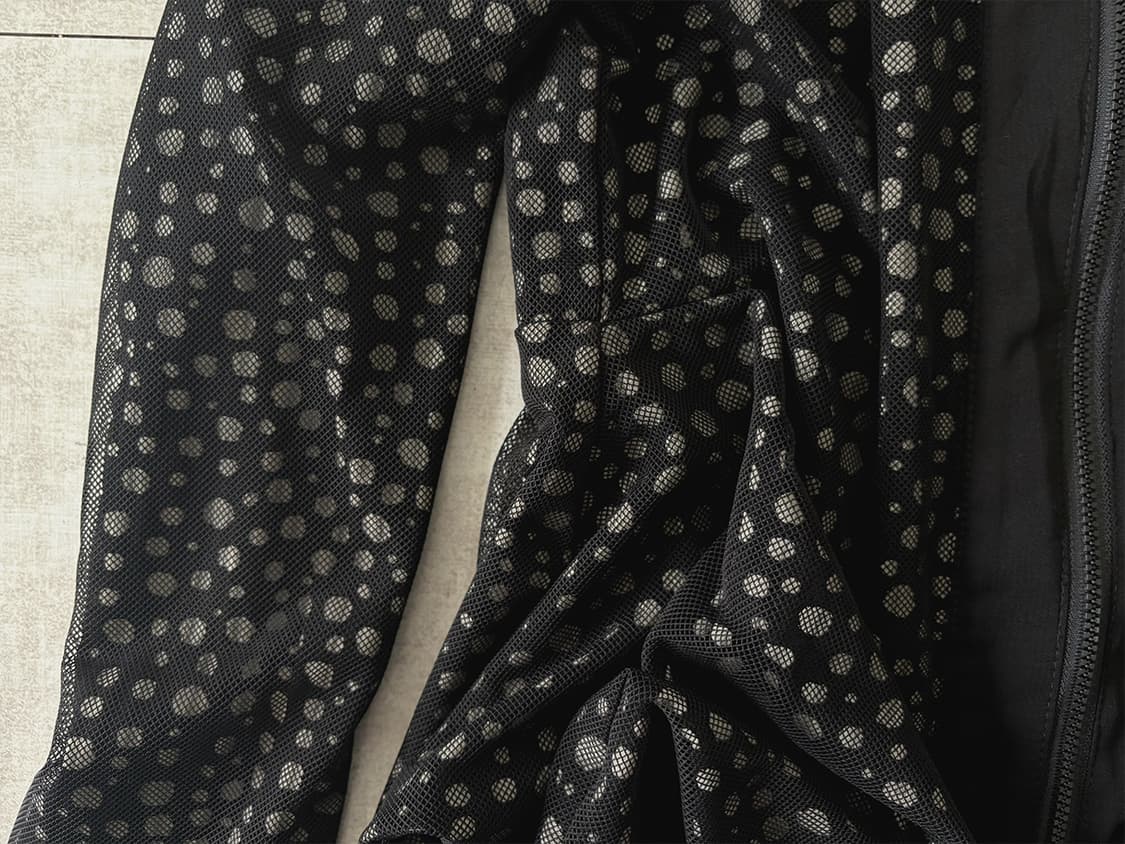 dot mesh hoodie 상품이미지3