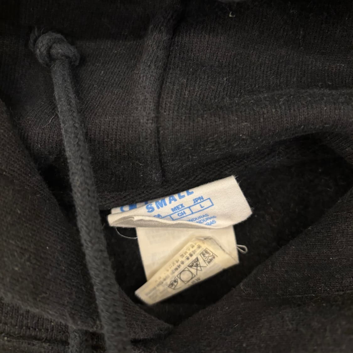 챔피온 리버스위브 스몰로고 후드티 상품이미지3